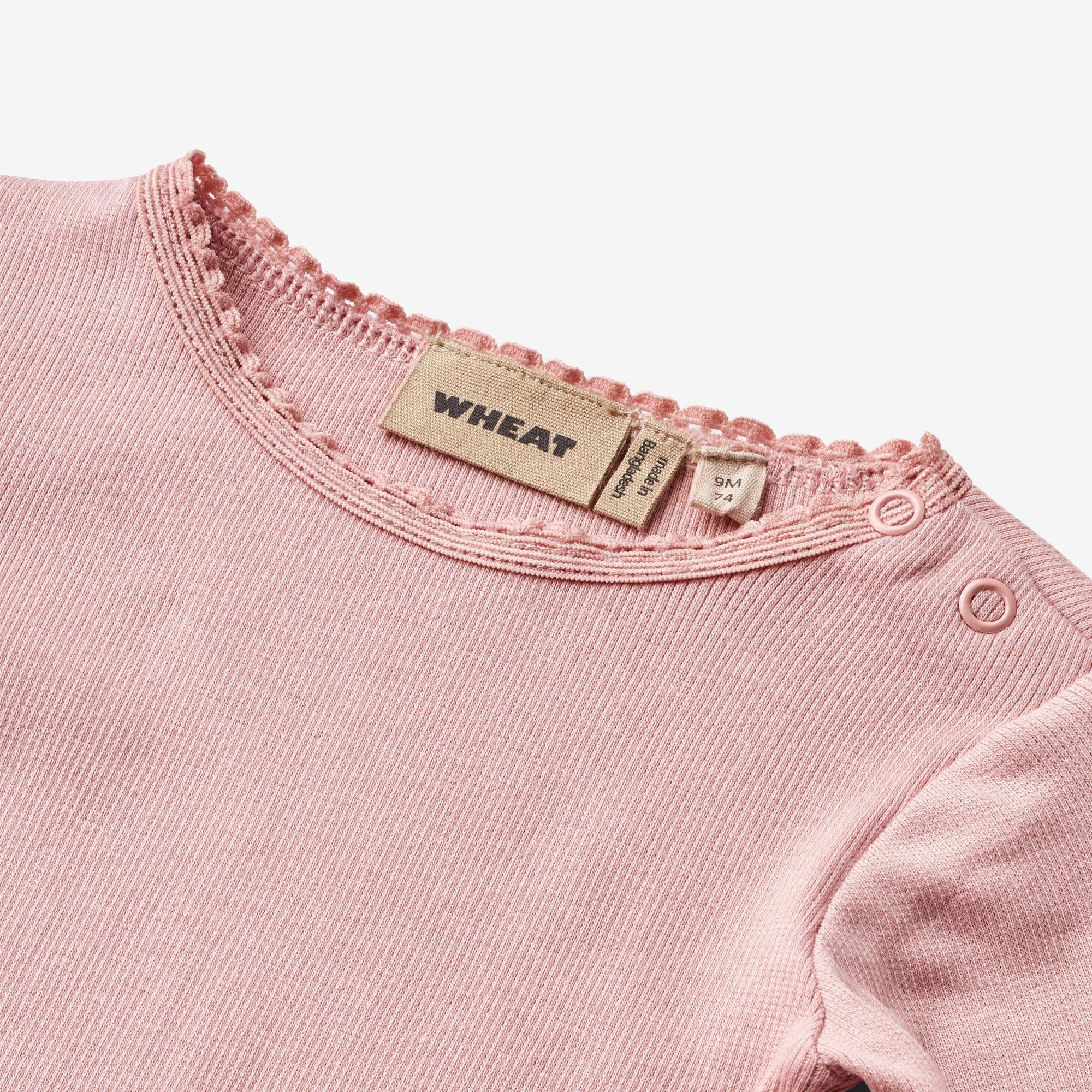 Rib T-Shirt L/S Reese - rose frost - Image 3