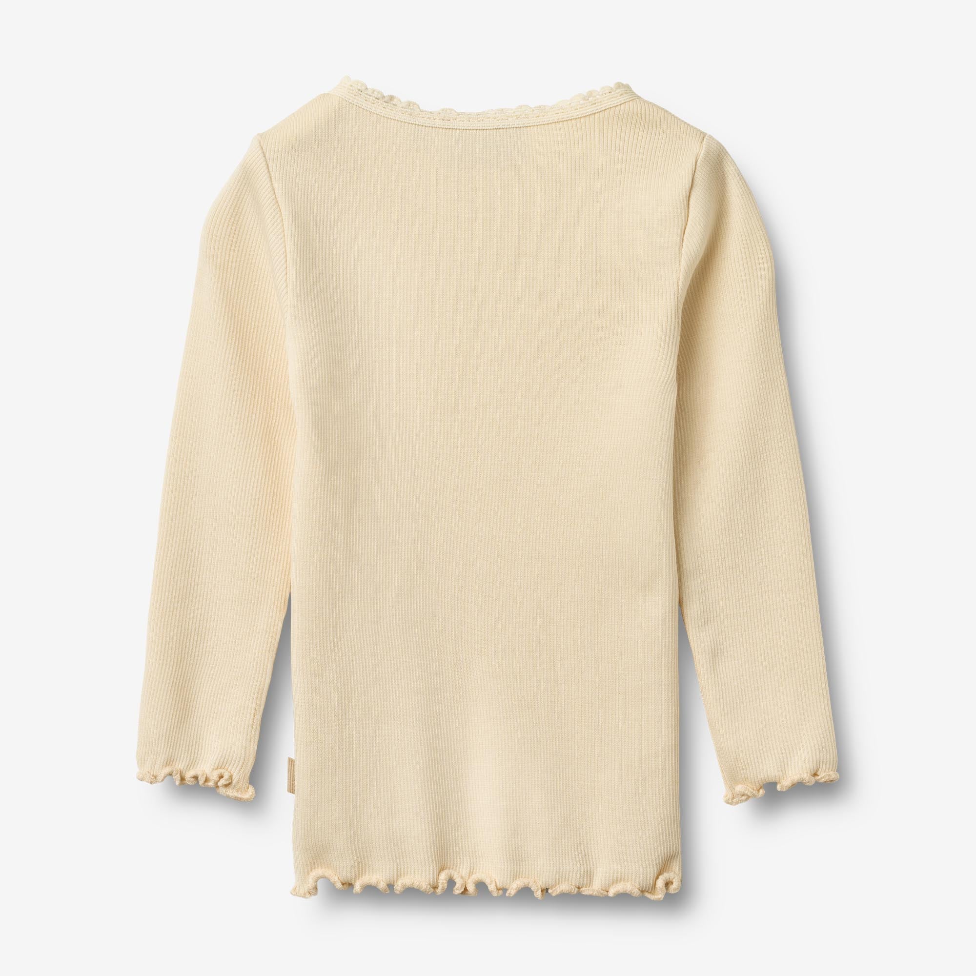 Rib T-Shirt L/S Reese - barely apricot - Image 2