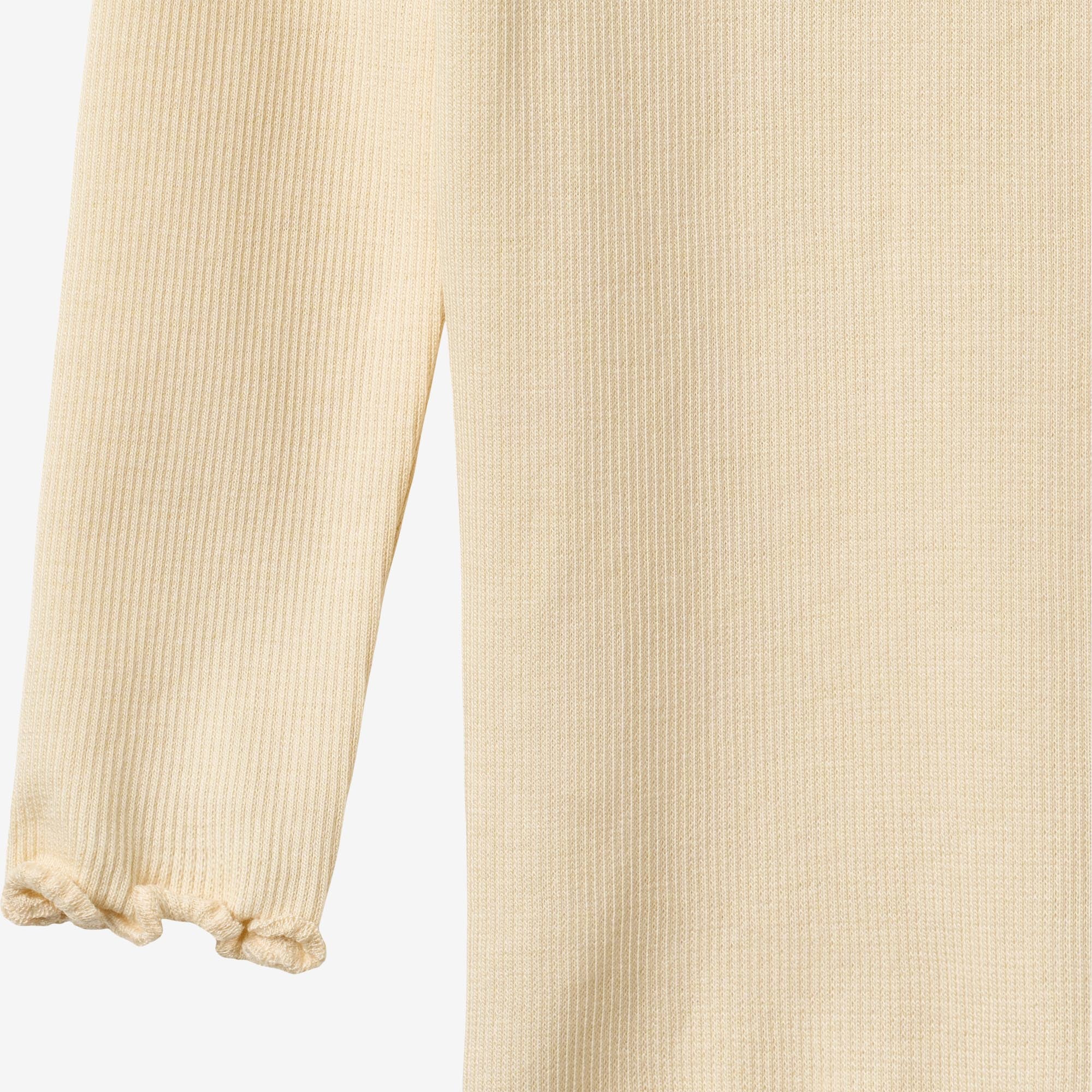 Rib T-Shirt L/S Reese - barely apricot - Image 3