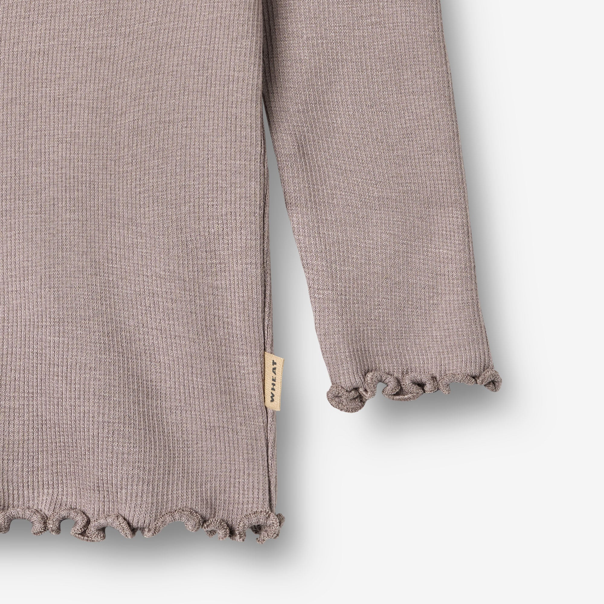 Rib T-Shirt L/S Reese - dusty purple - Image 5