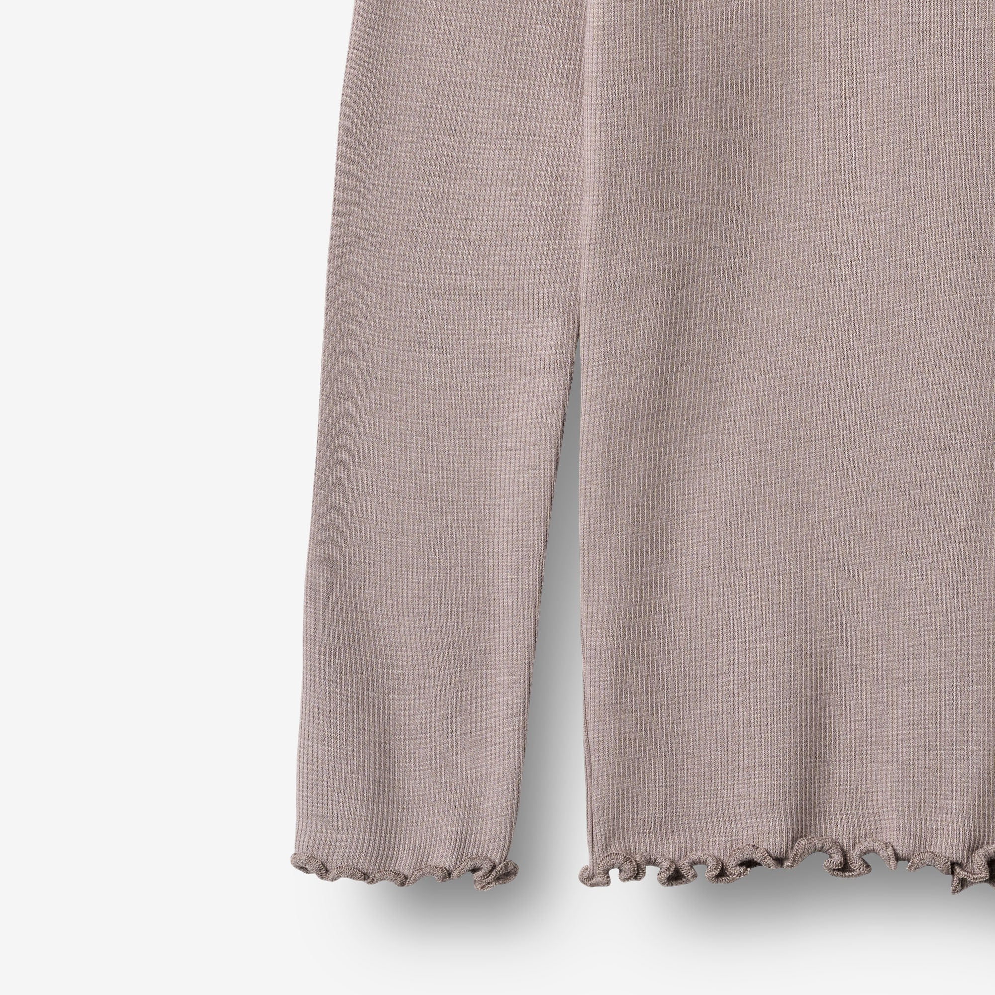 Rib T-Shirt L/S Reese - dusty purple - Image 3