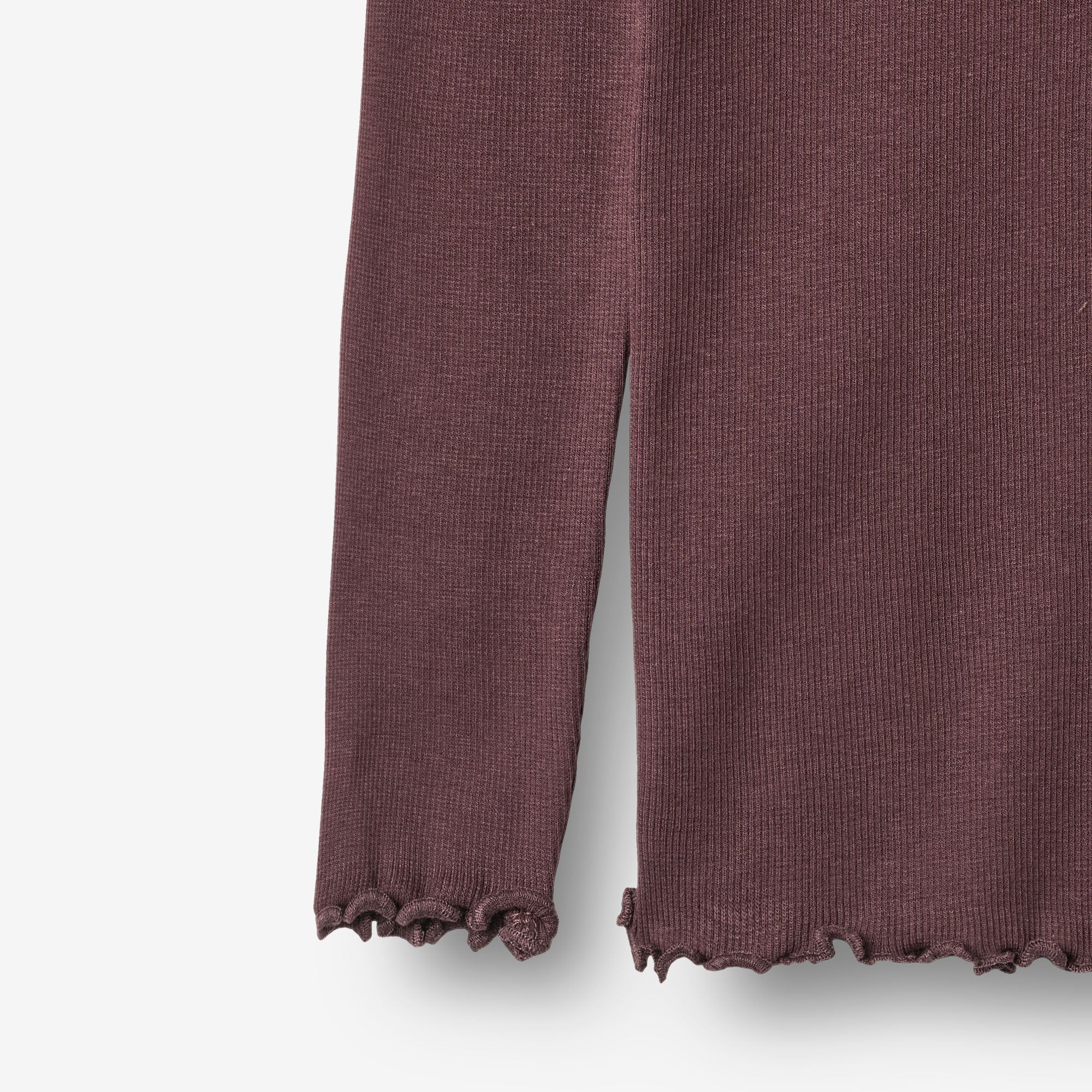 Rib T-Shirt L/S Reese - fudge - Image 3