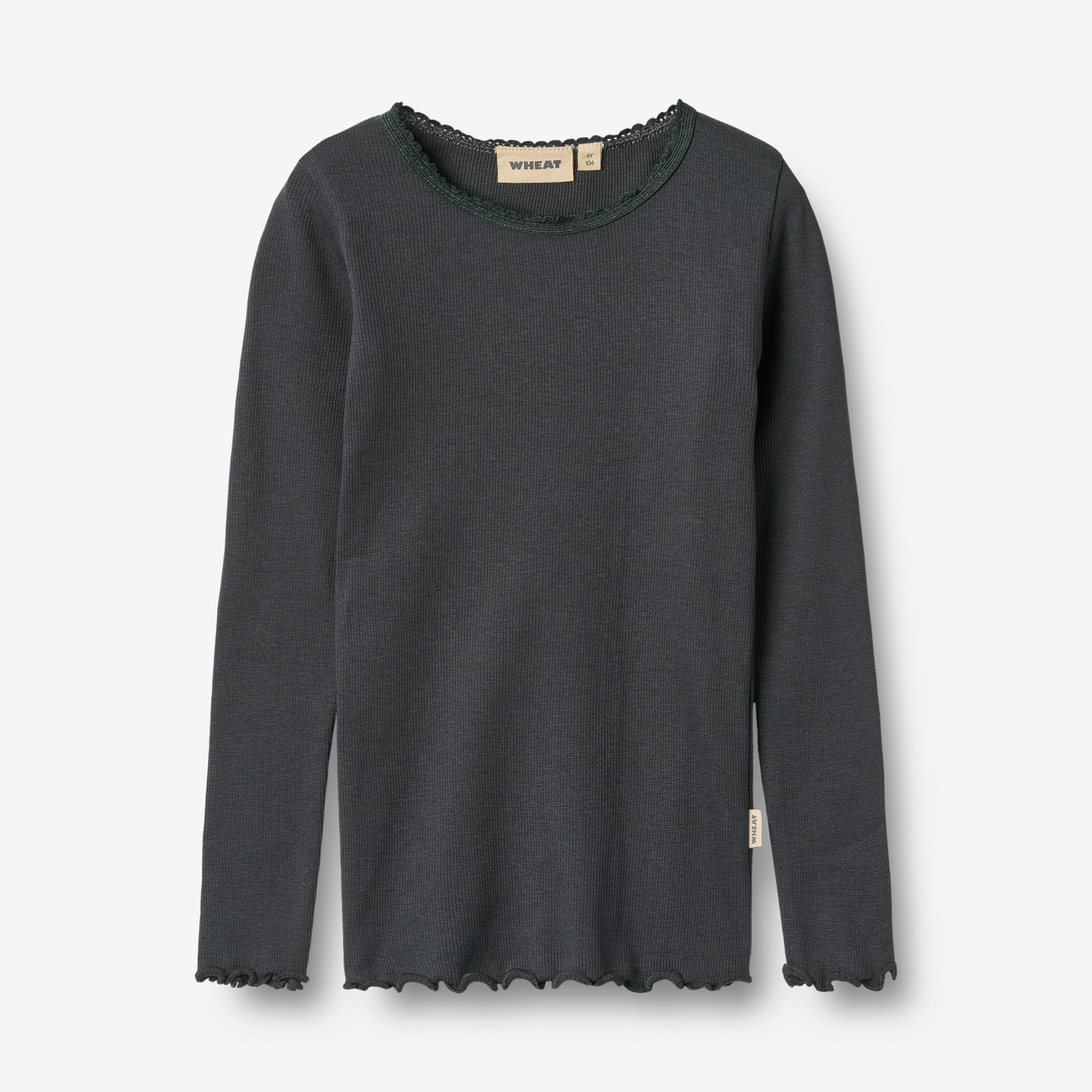 Rib T-Shirt L/S Reese - night