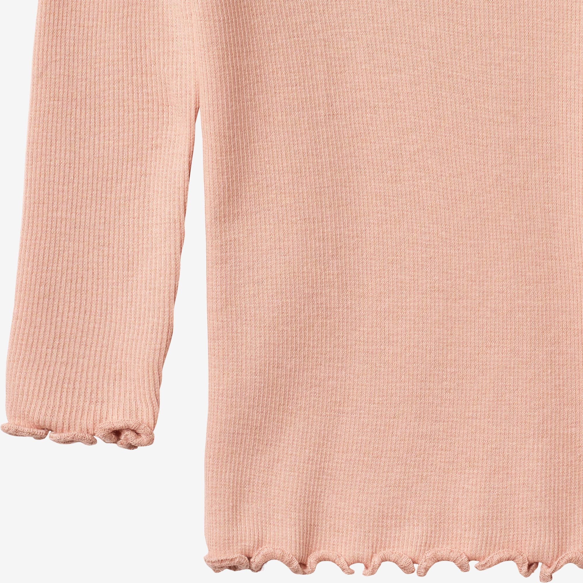 Rib T-Shirt L/S Reese - rose cloud - Image 3