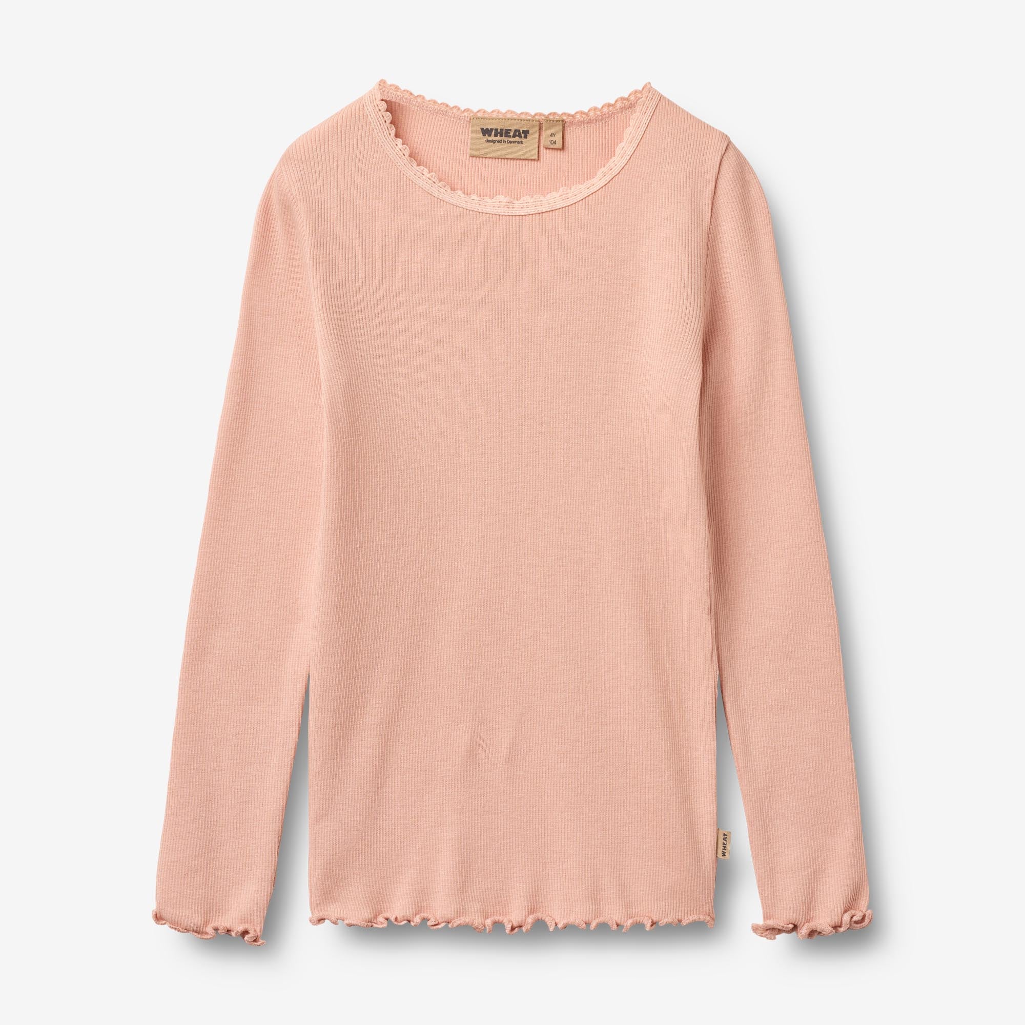 Rib T-Shirt L/S Reese - rose cloud
