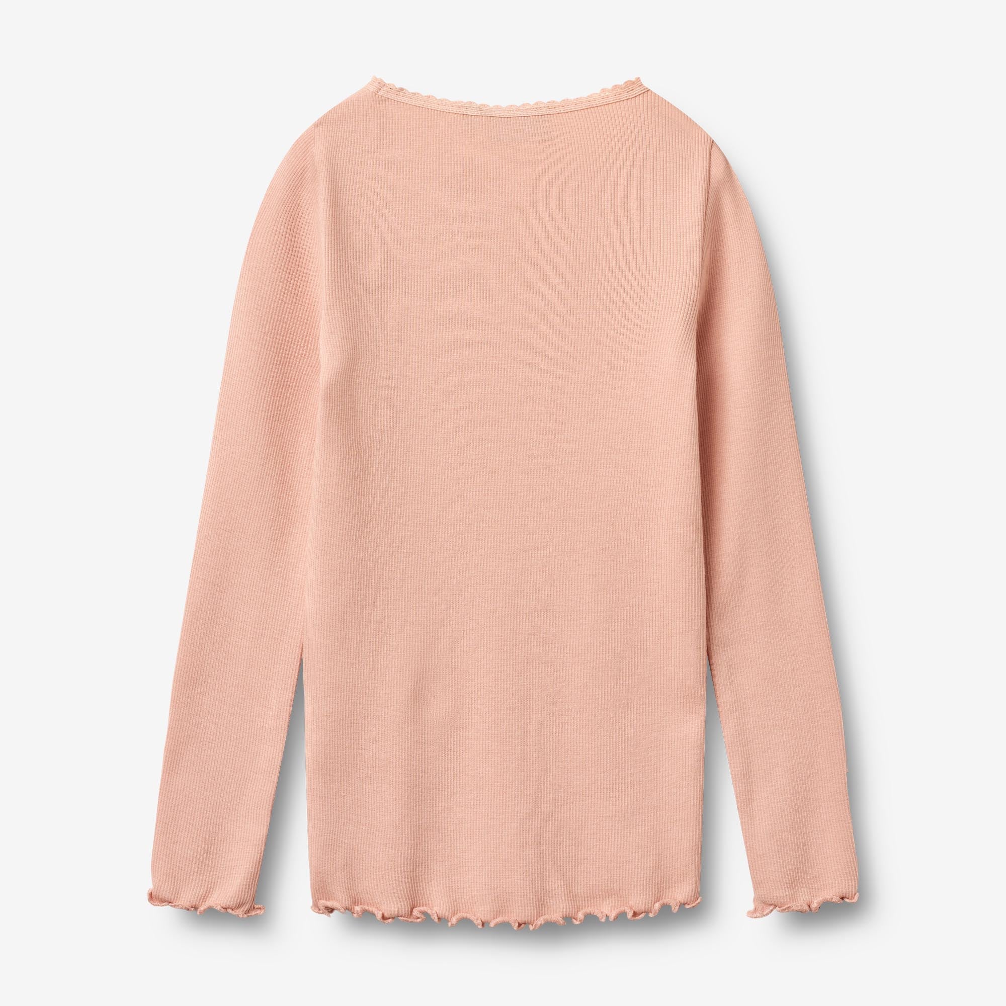 Rib T-Shirt L/S Reese - rose cloud - Image 2