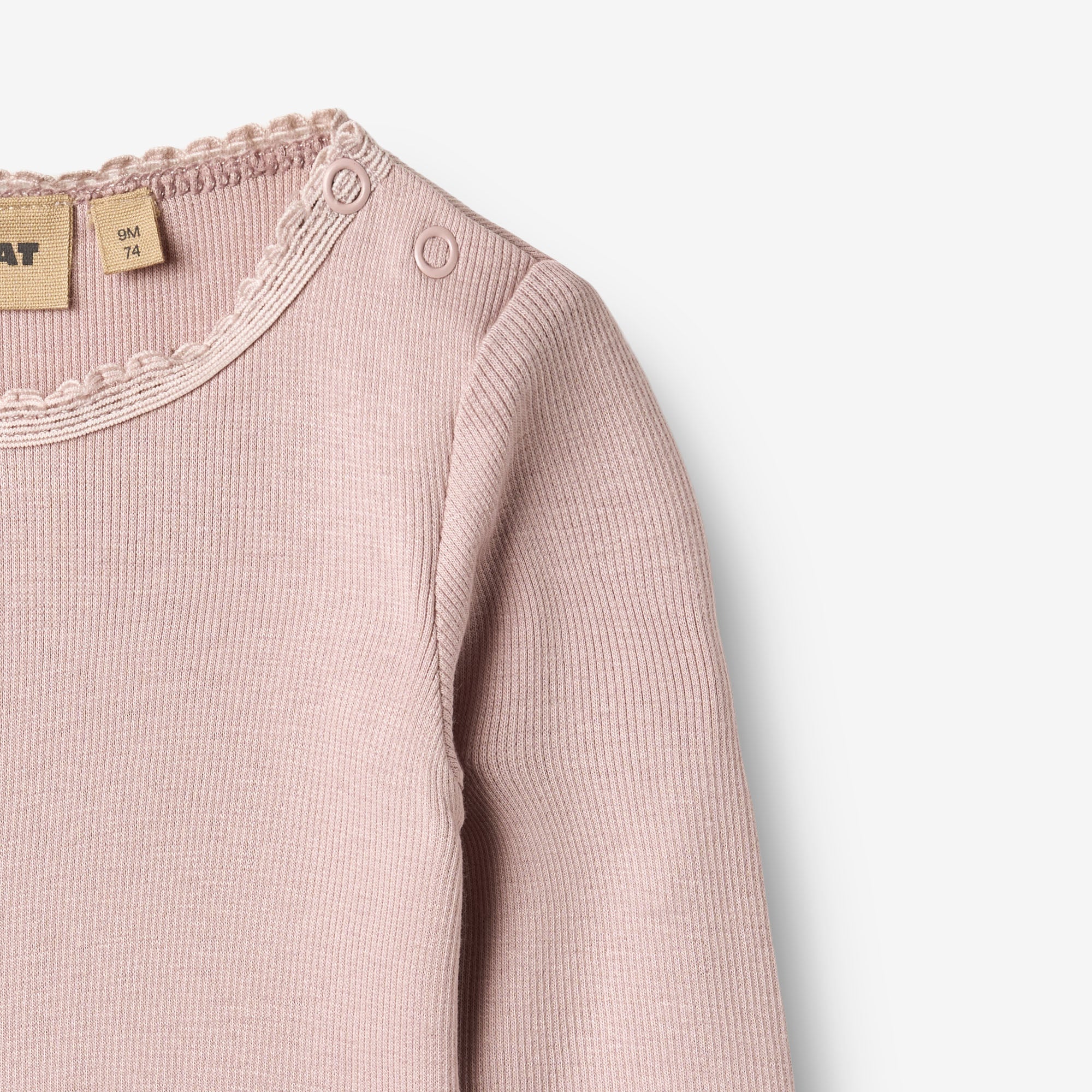 Rib T-Shirt L/S Reese - soft lilac - Image 2