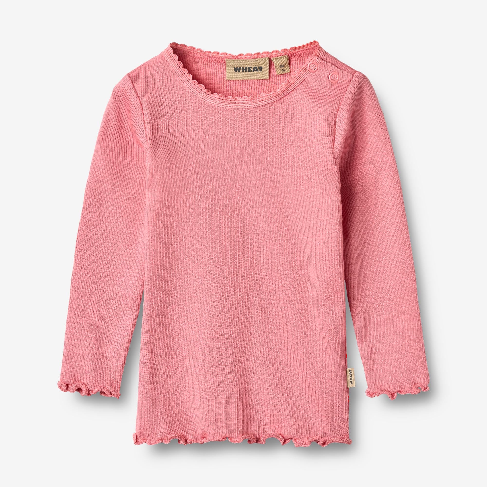 Rib T-Shirt L/S Reese - soft pink
