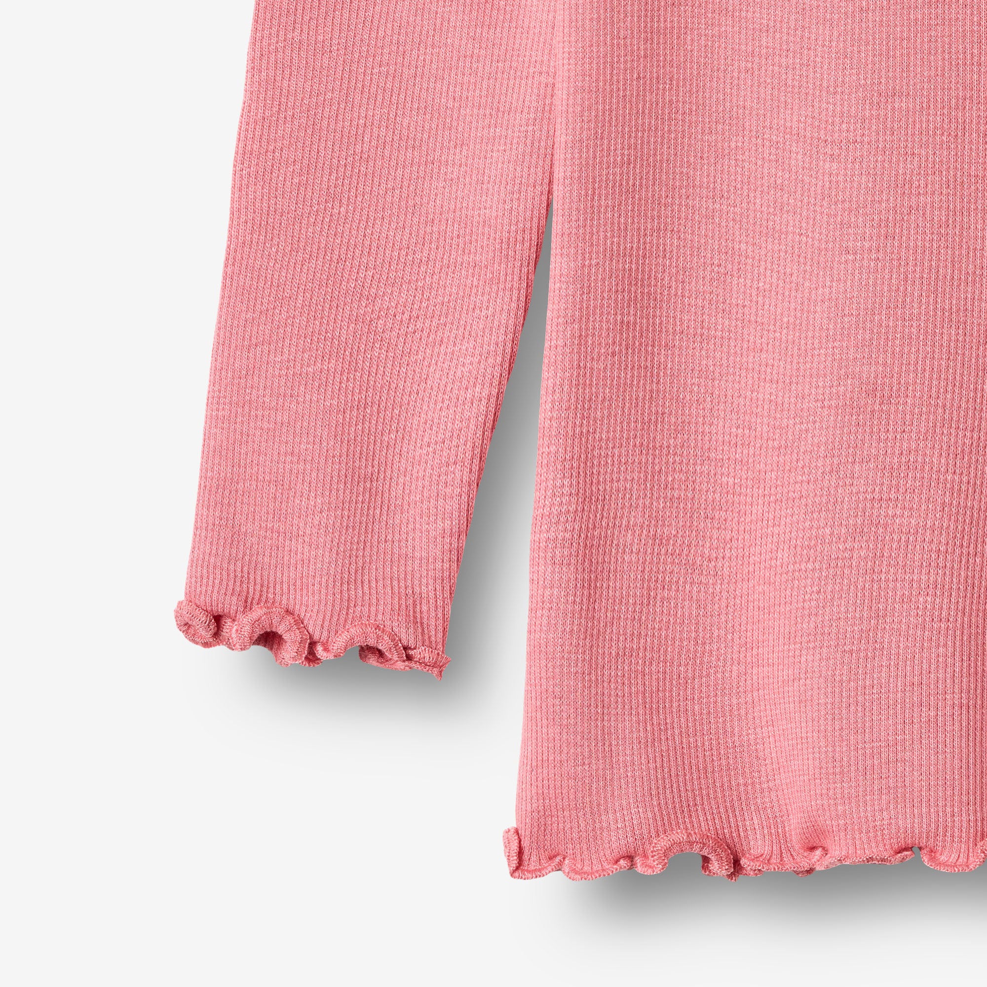 Rib T-Shirt L/S Reese - soft pink - Image 2