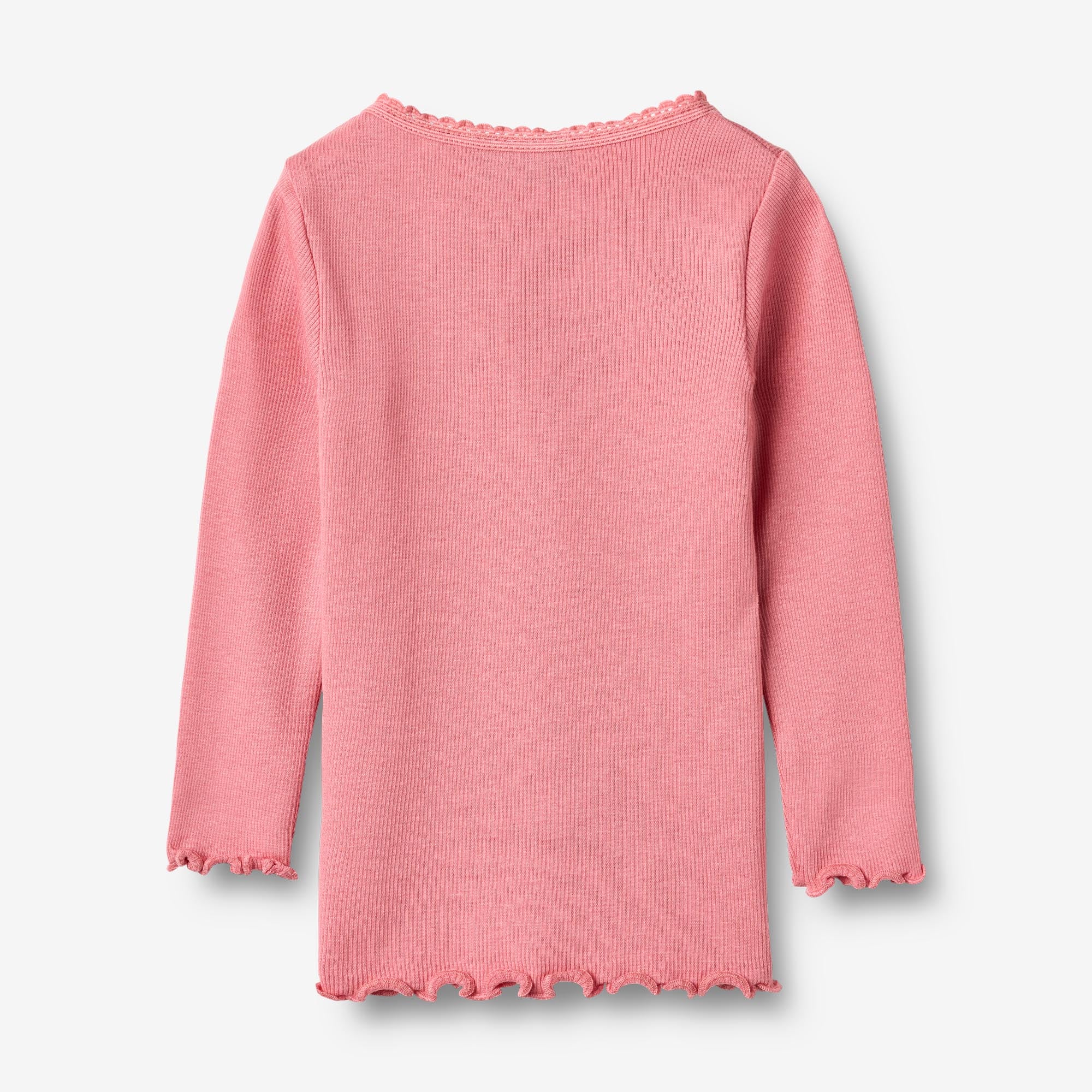 Rib T-Shirt L/S Reese - soft pink - Image 6