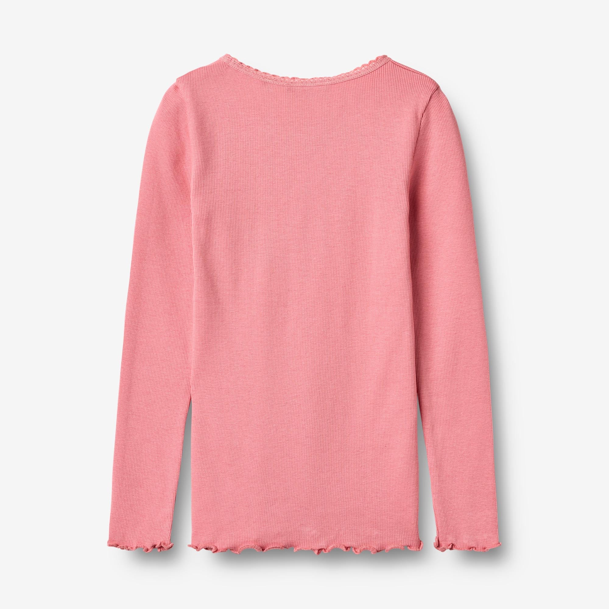 Rib T-Shirt L/S Reese - soft pink - Image 2