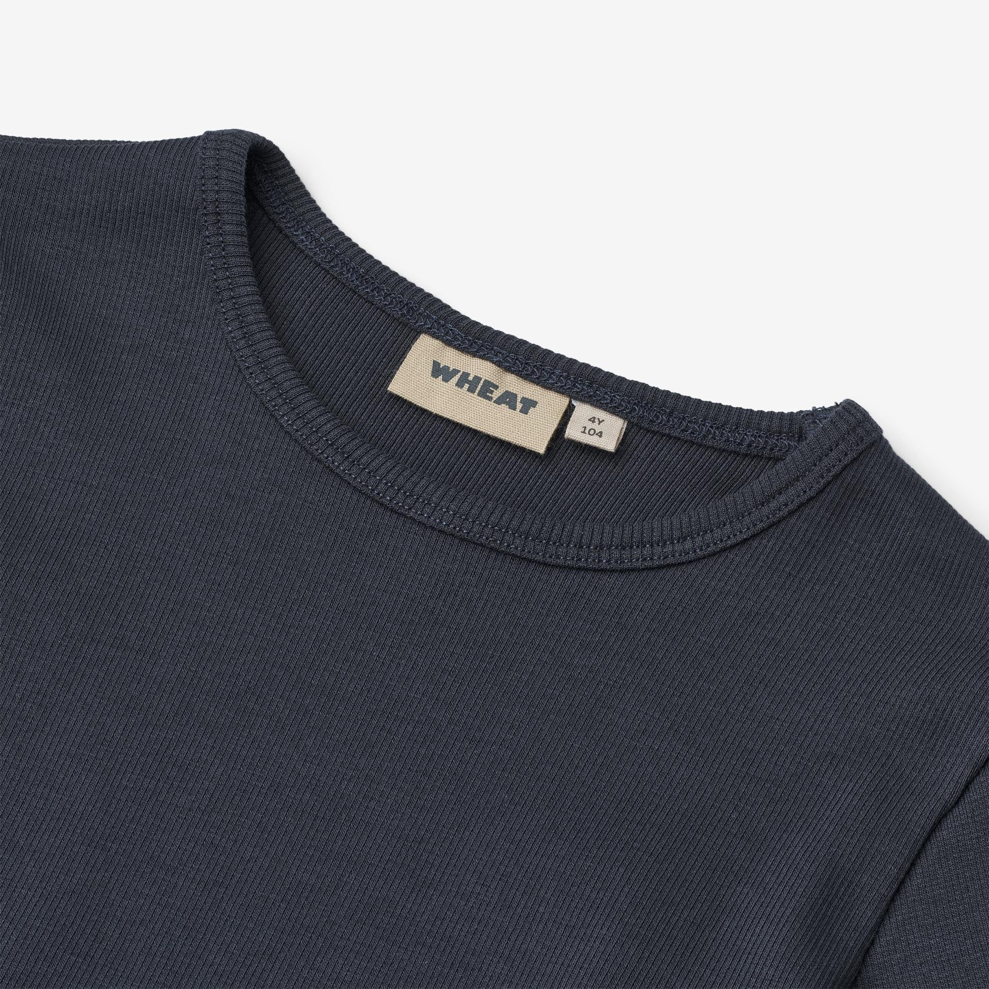 Rib T-Shirt L/S Stig - navy - Image 3