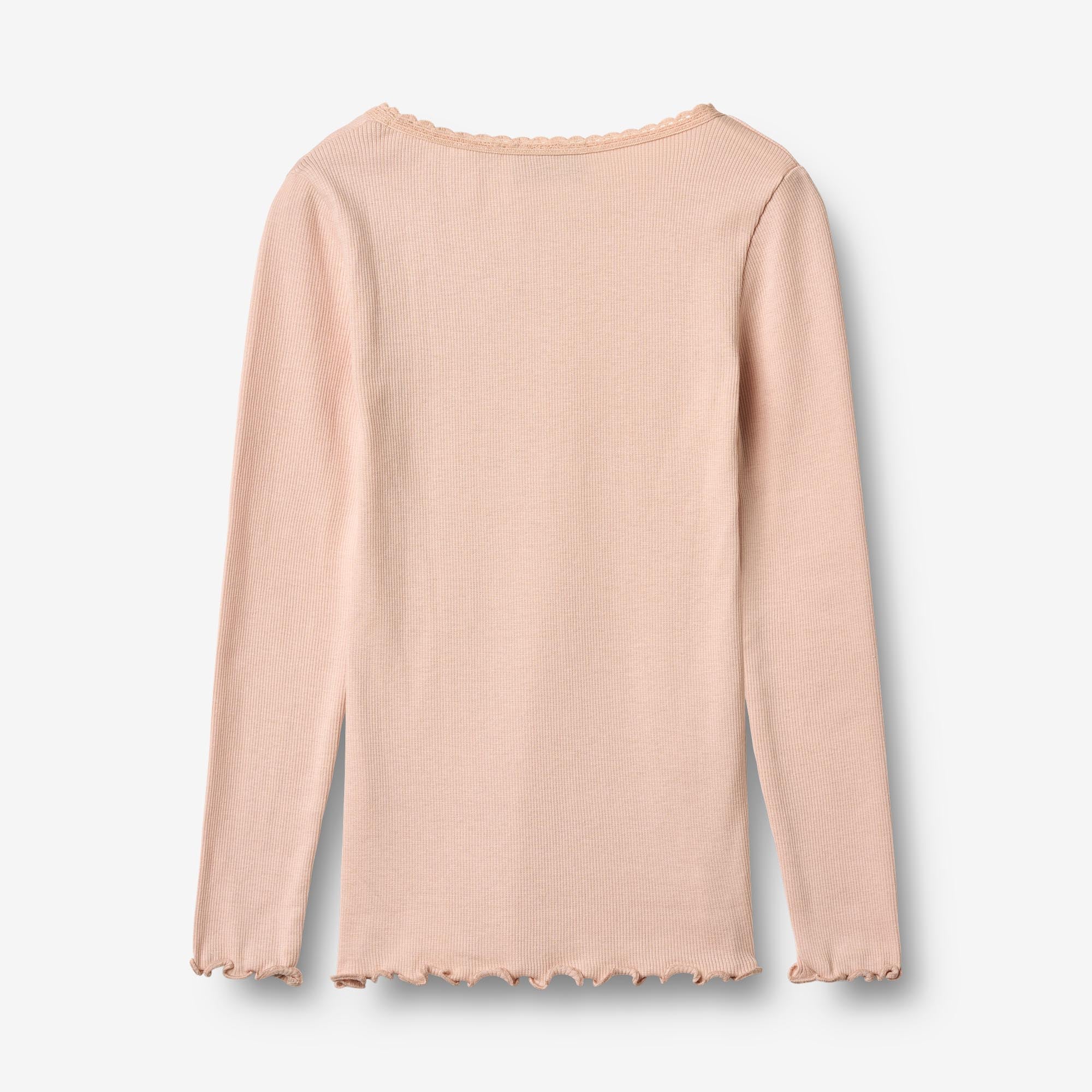 Rib T-Shirt L/S Reese - powder - Image 2