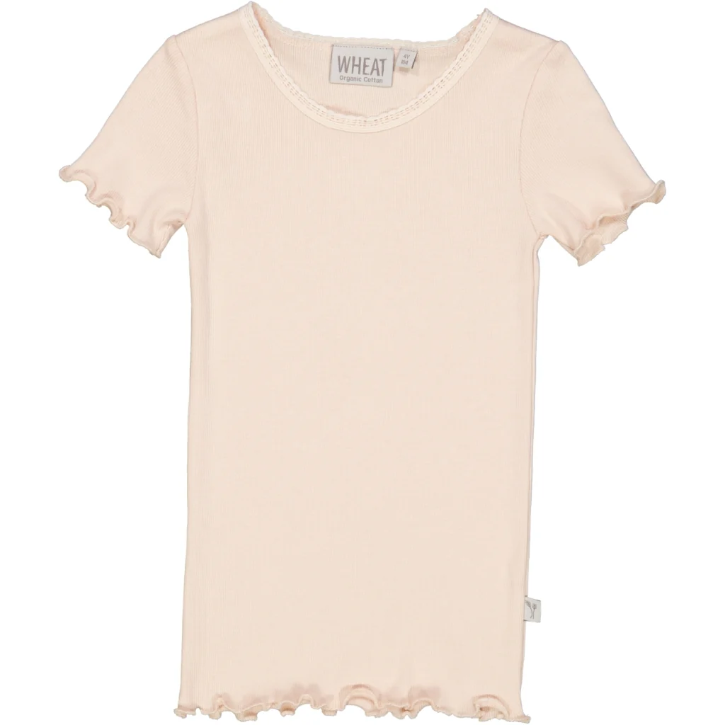 Rib T-Shirt Lace SS - Image 10