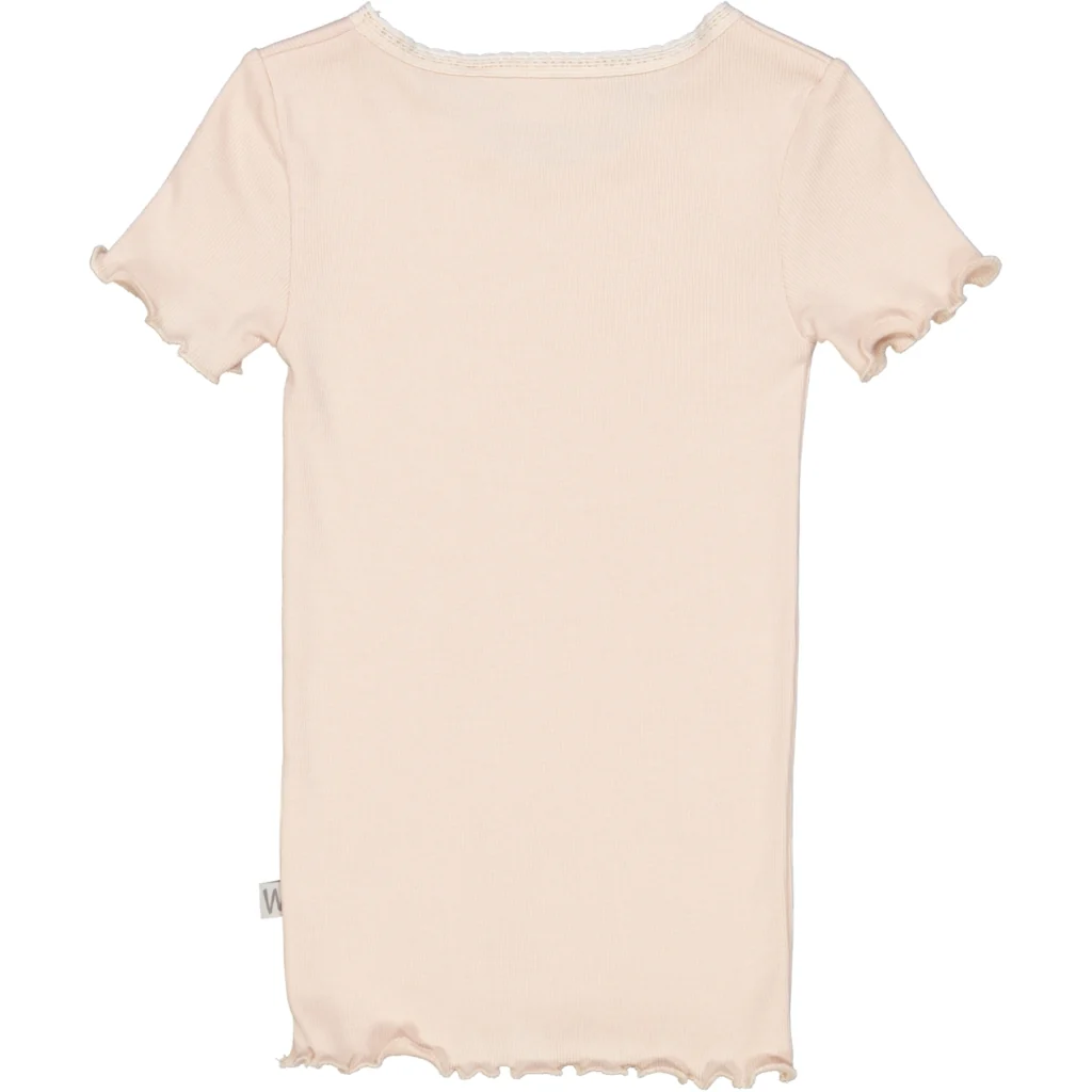 Rib T-Shirt Lace SS - Image 11