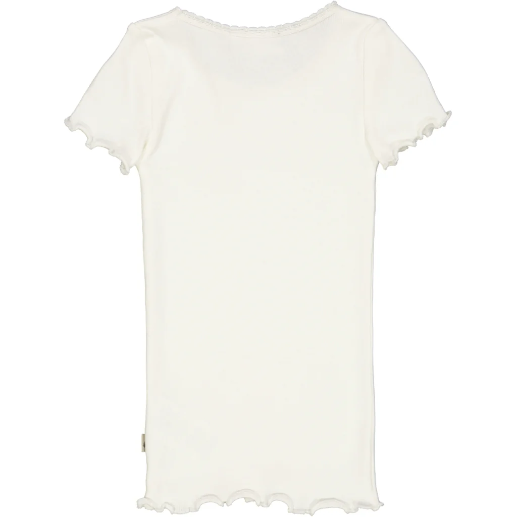 Rib T-Shirt Lace SS - Image 14
