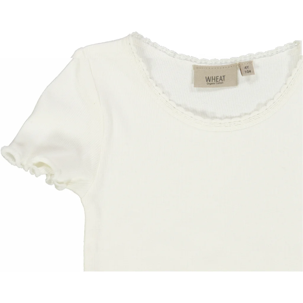 Rib T-Shirt Lace SS - Image 15