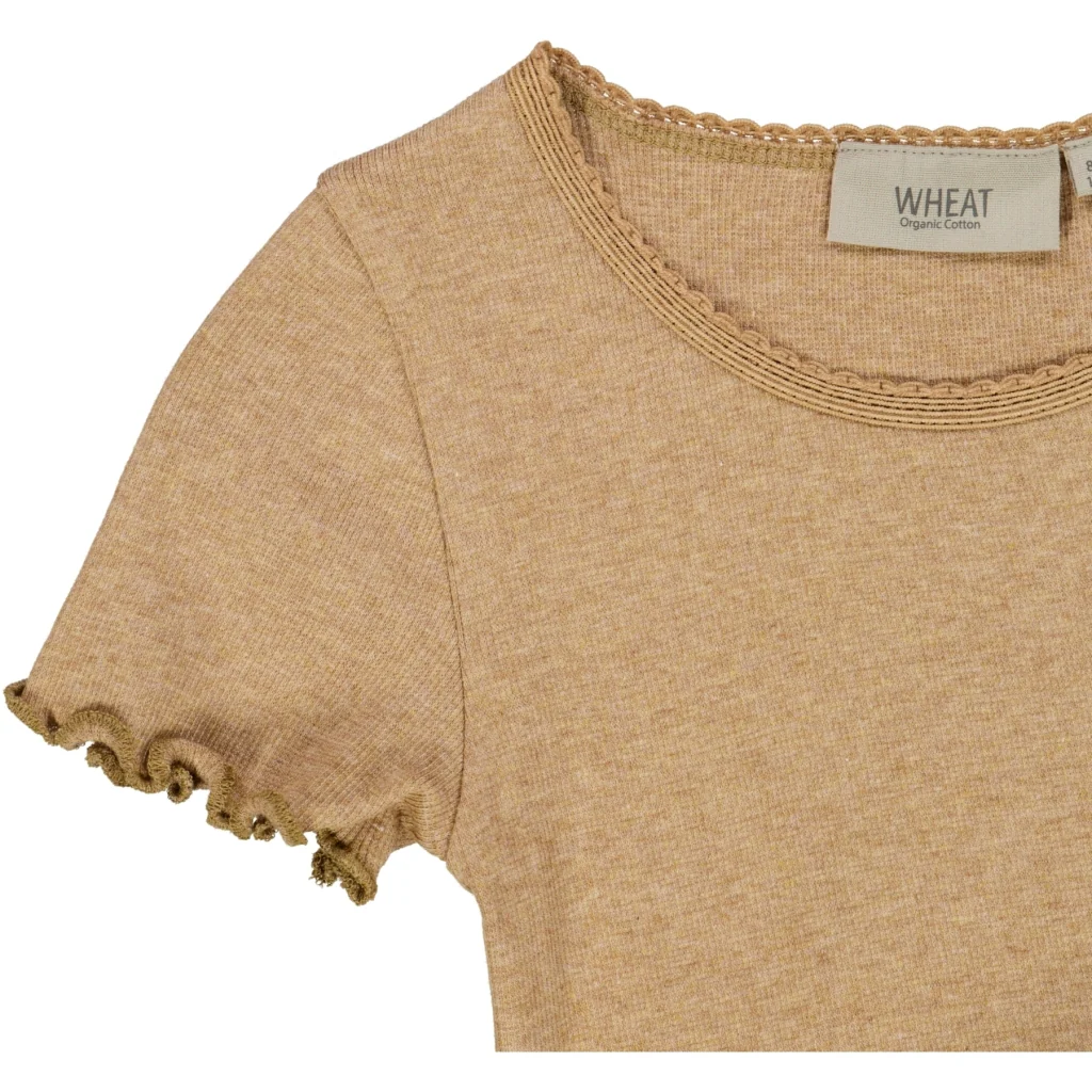 Rib T-Shirt Lace SS - Image 17