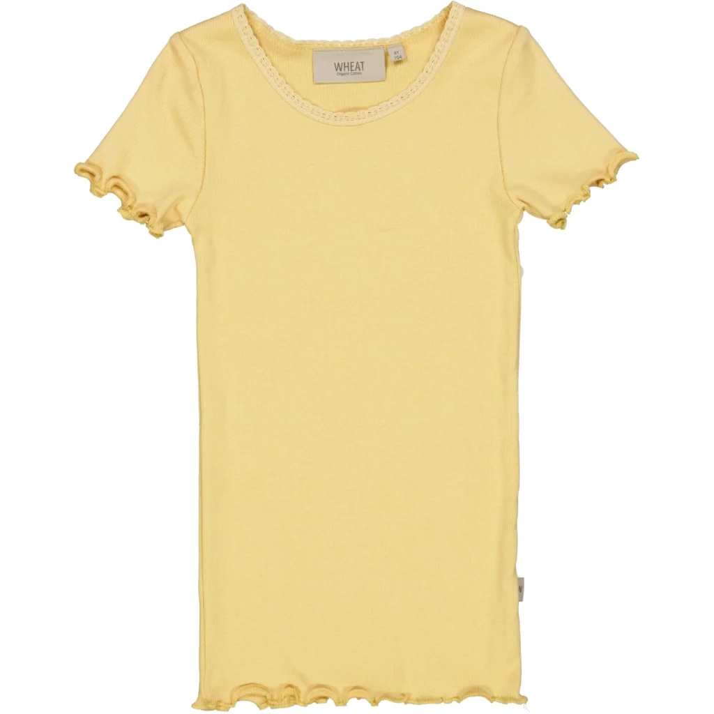 Rib T-Shirt Lace SS - Image 18