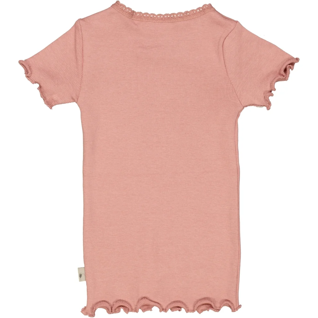 Rib T-Shirt Lace SS - rosie - Image 2