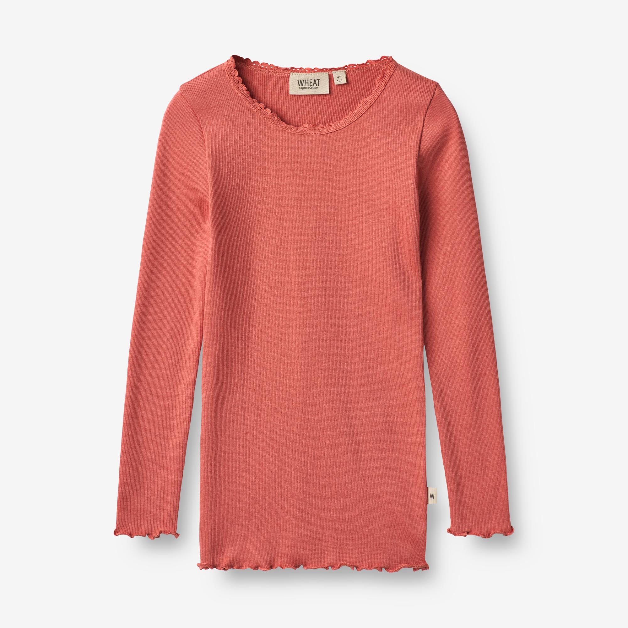 Rib T-Shirt Reese - faded rose