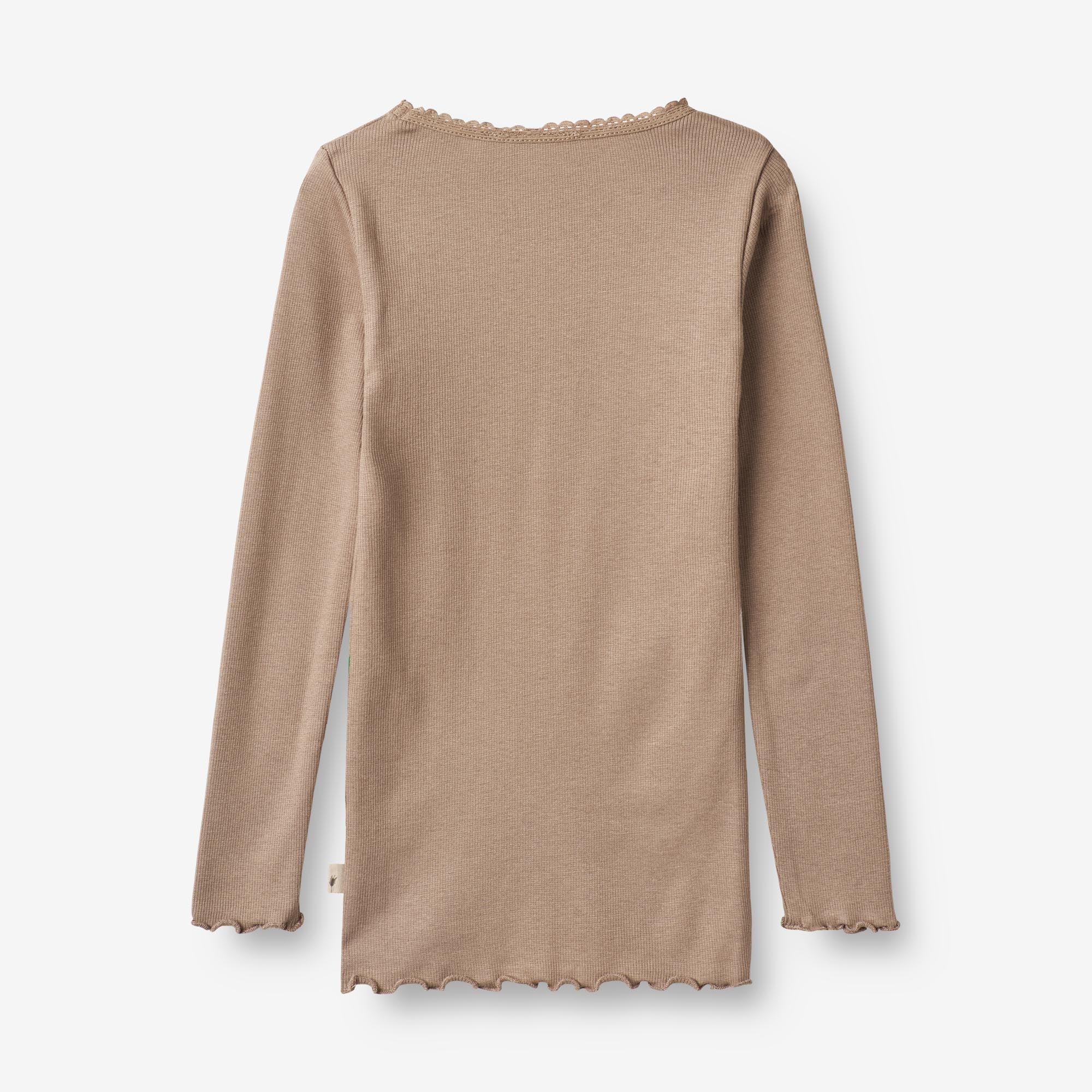 Rib T-Shirt Reese - soft brown - Image 2