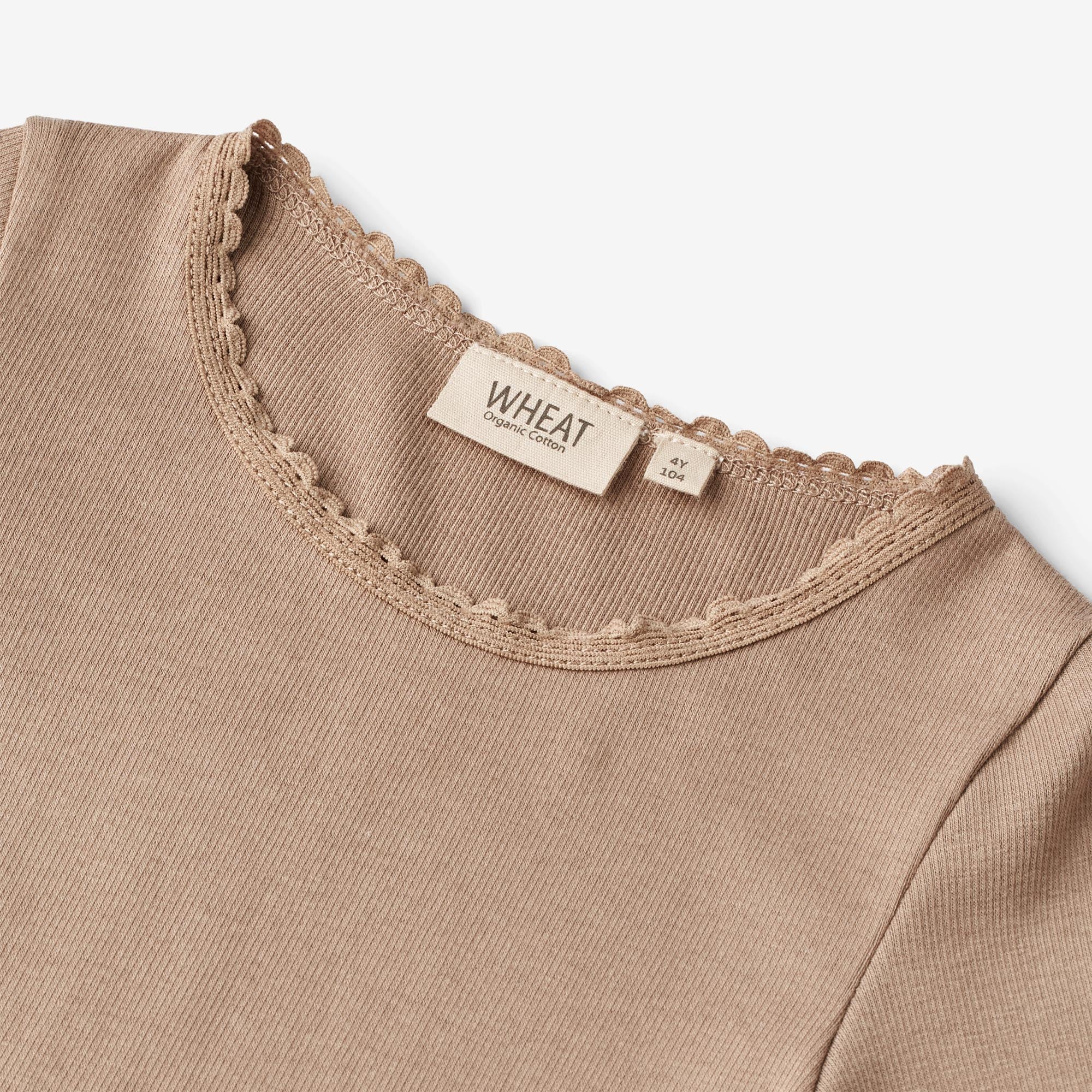Rib T-Shirt Reese - soft brown - Image 3