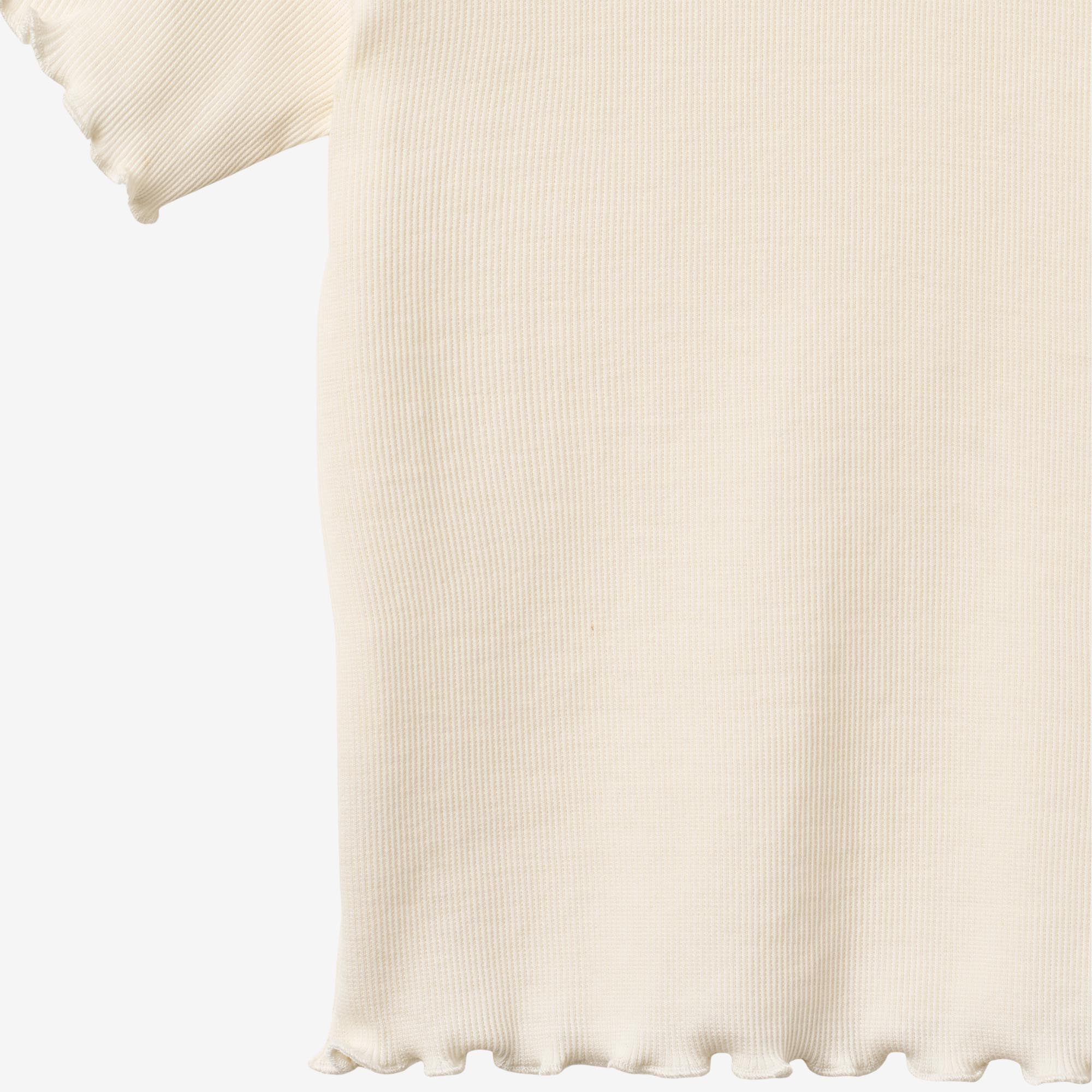Rib T-shirt S/S Alicia - ivory - Image 6
