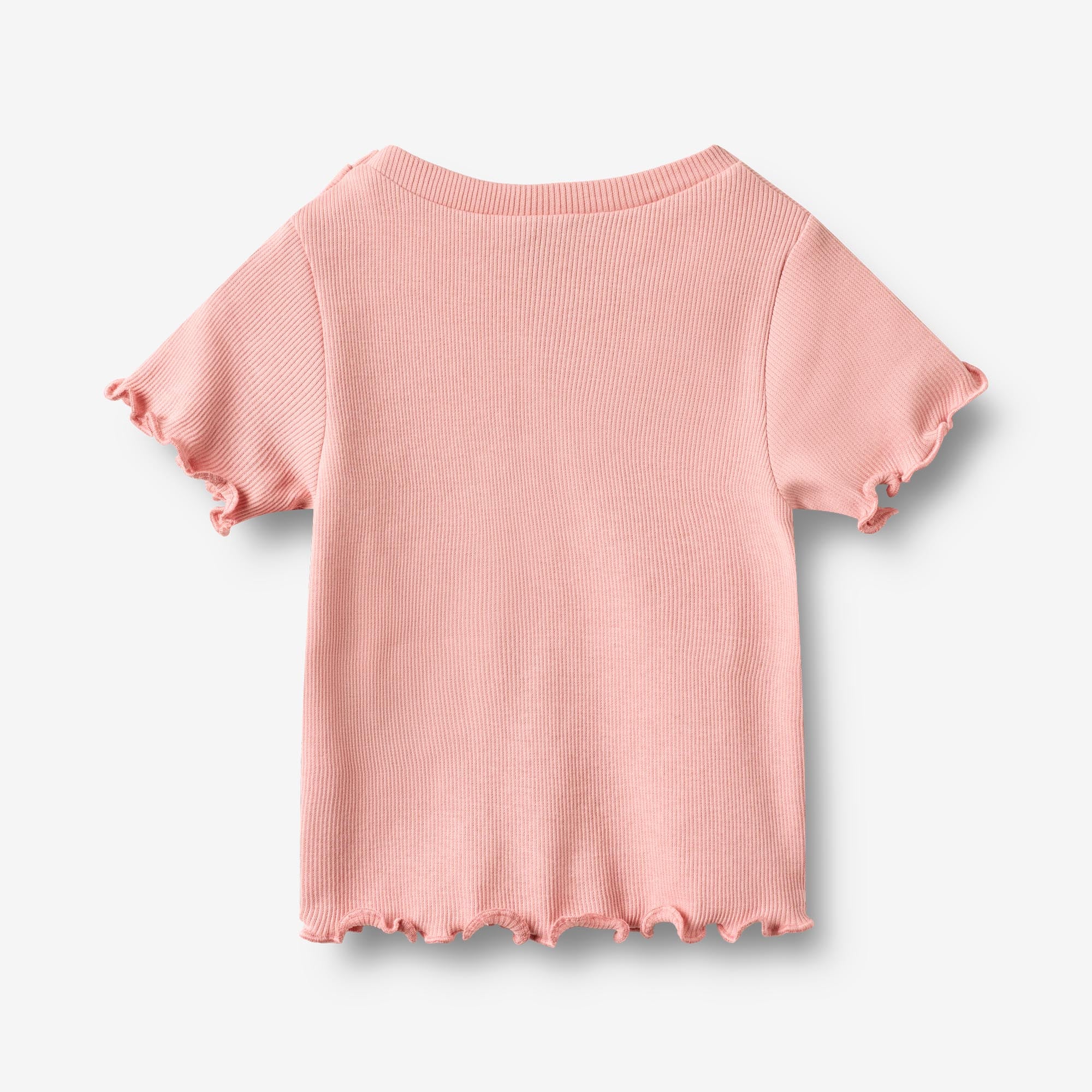 Rib T-shirt S/S Alicia - rose - Image 2