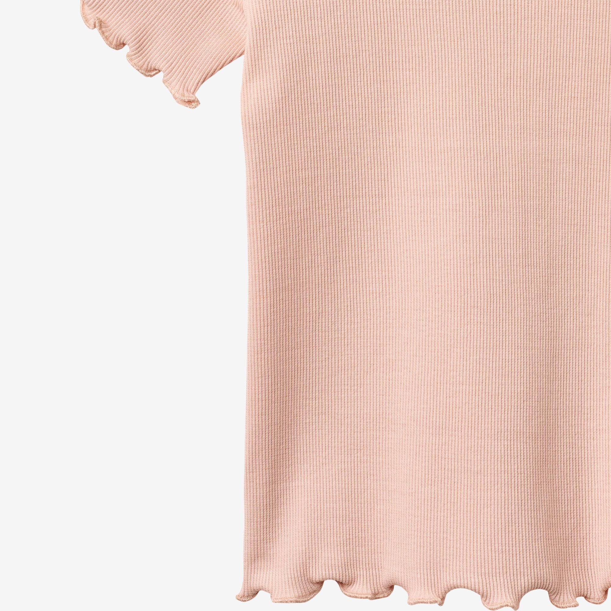 Rib T-shirt S/S Alicia - powder - Image 3