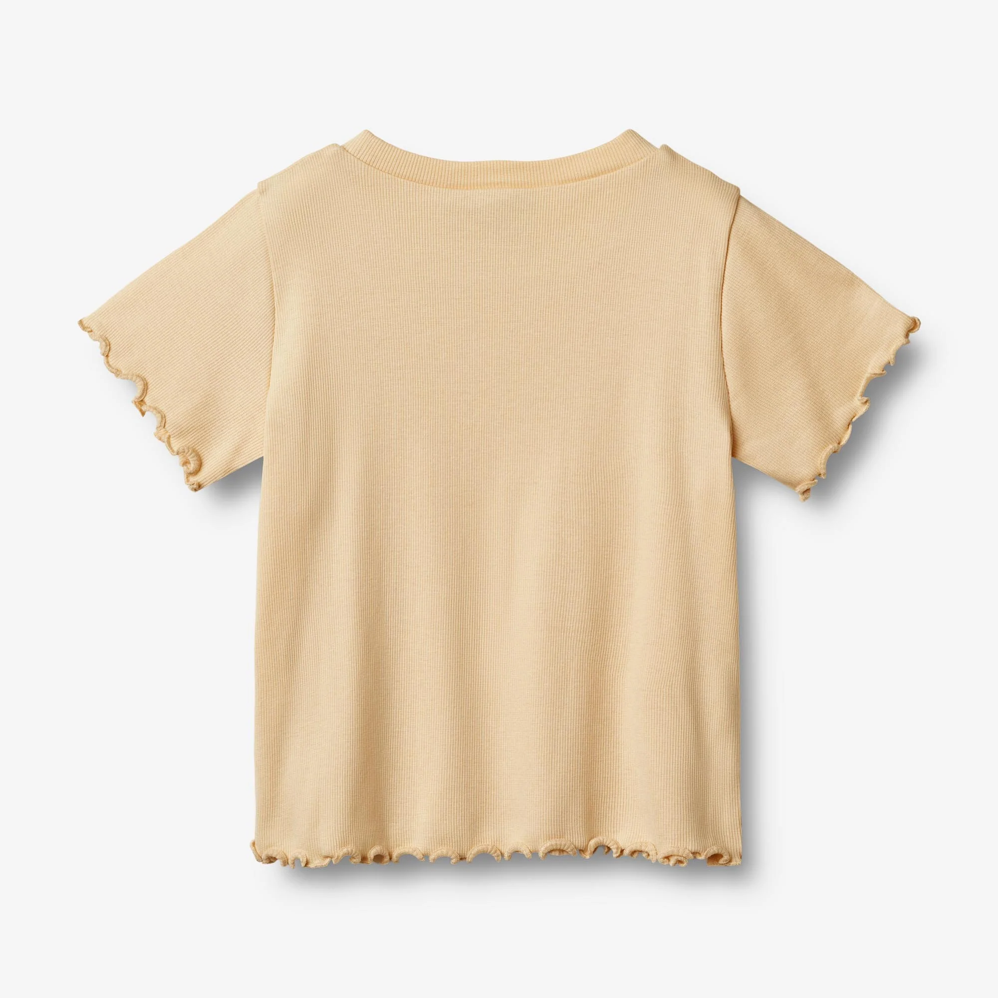 Rib T-Shirt S/S Irene - macadamia - Image 3