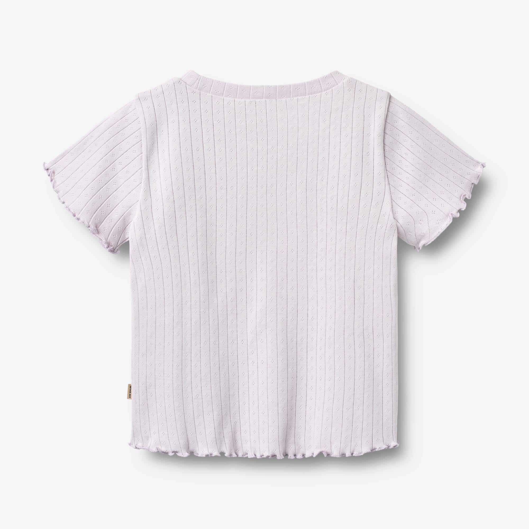Rib T-shirt S/S Irene - purple light - Image 2