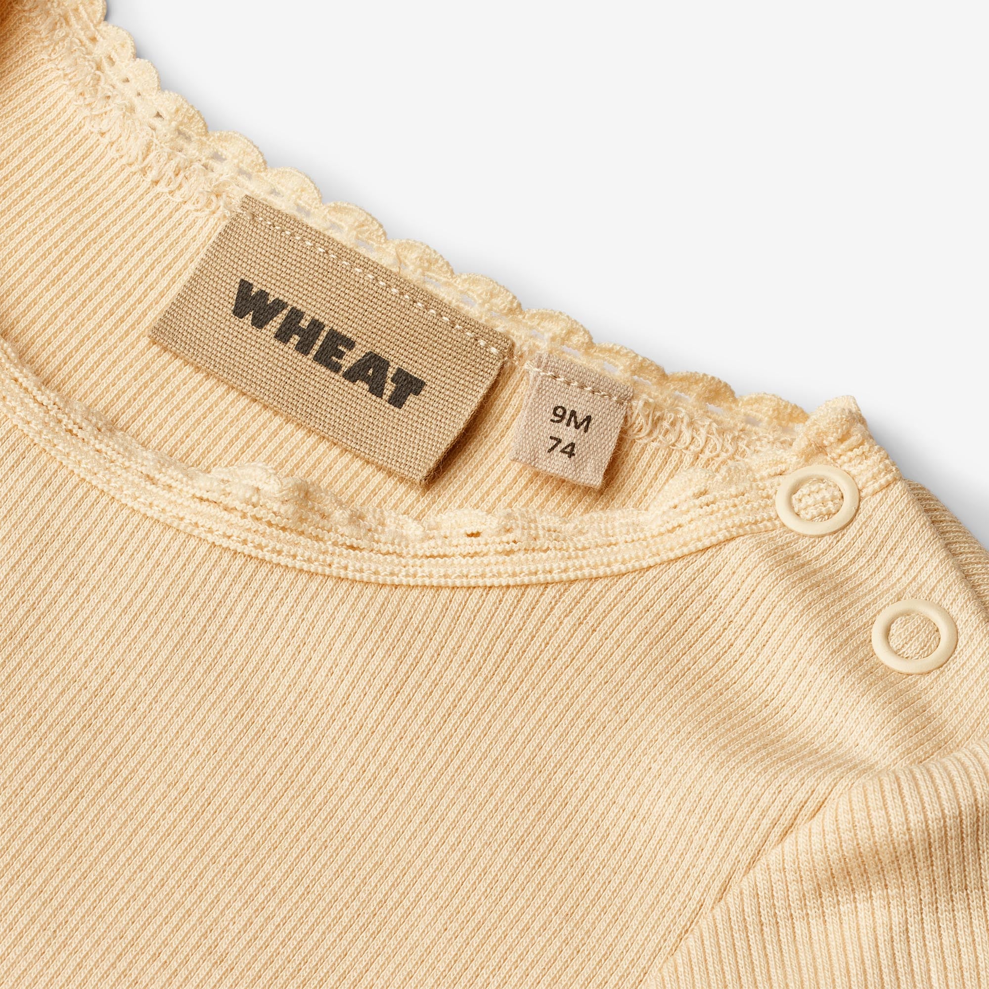Rib T-shirt S/S Katie - macadamia - Image 3