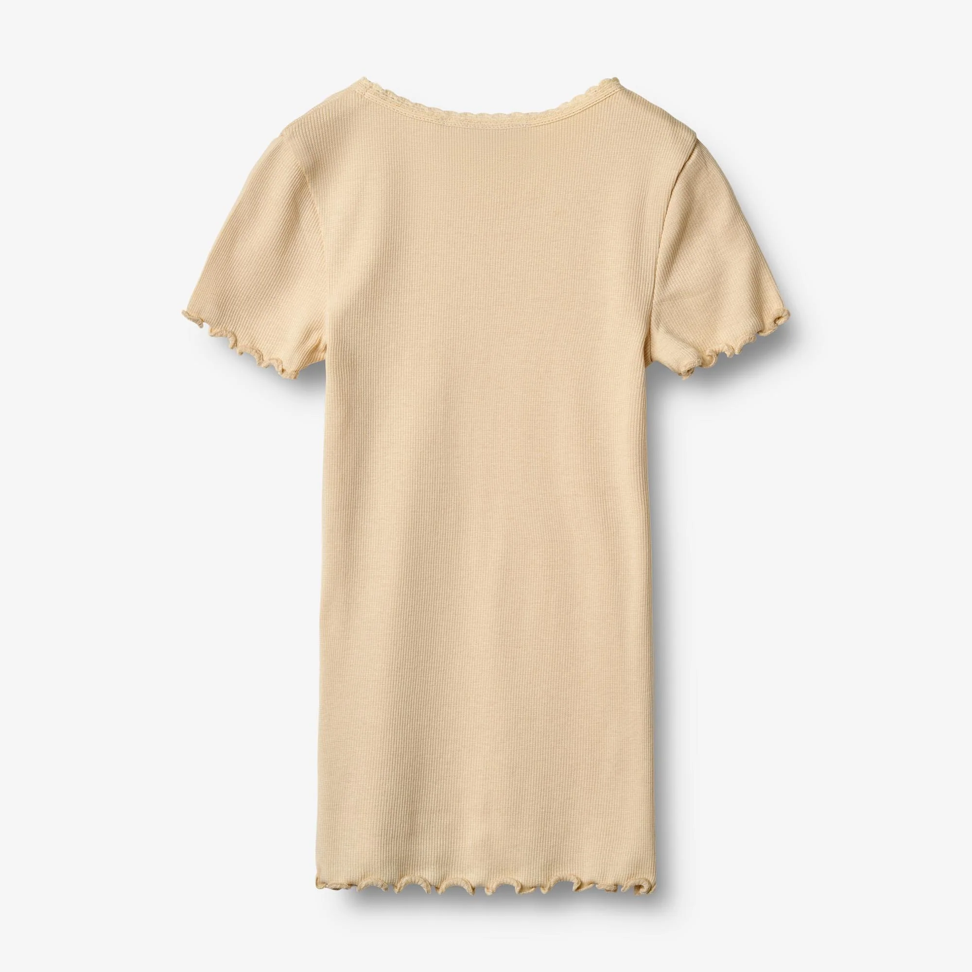 Rib T-shirt S/S Katie - macadamia - Image 2