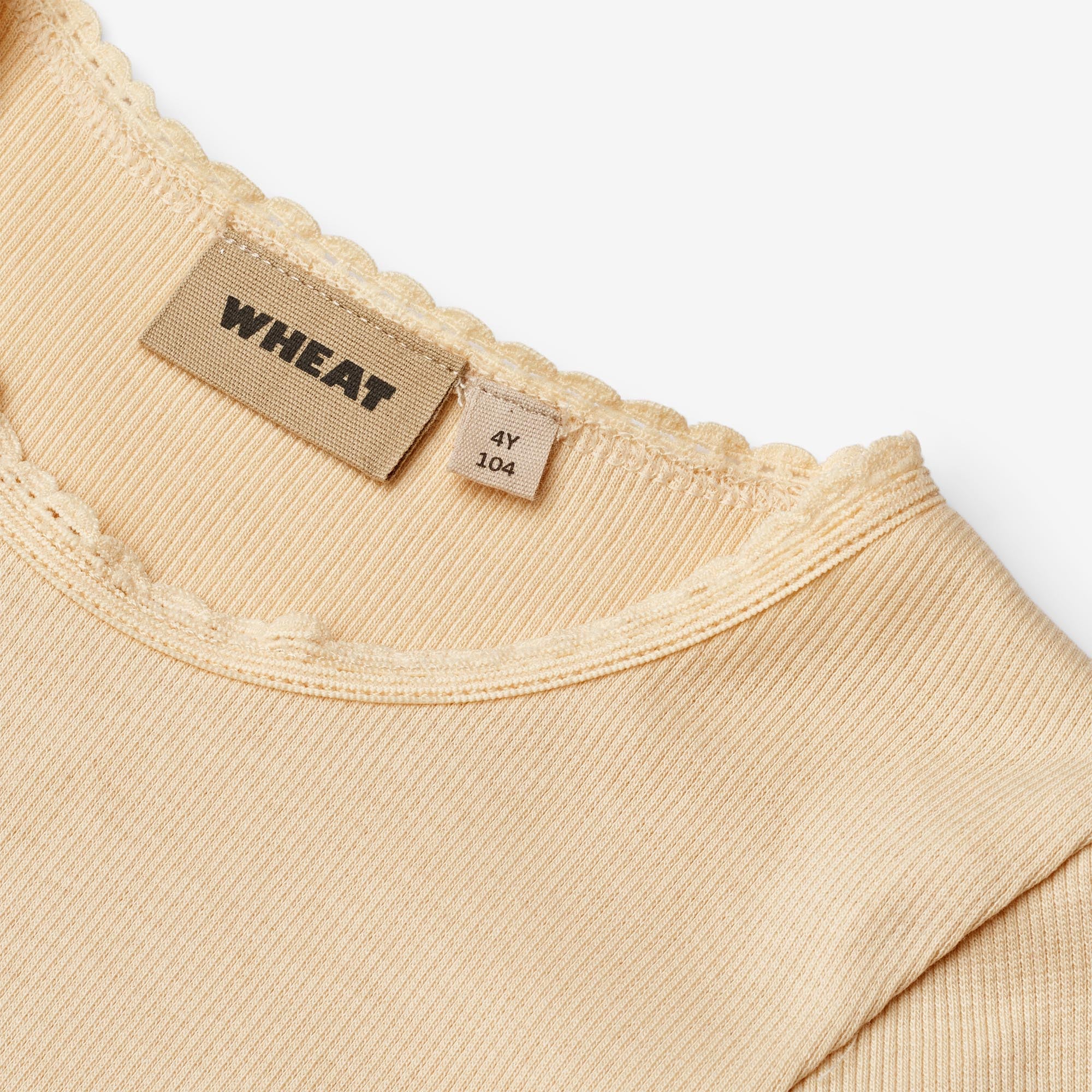 Rib T-shirt S/S Katie - macadamia - Image 3