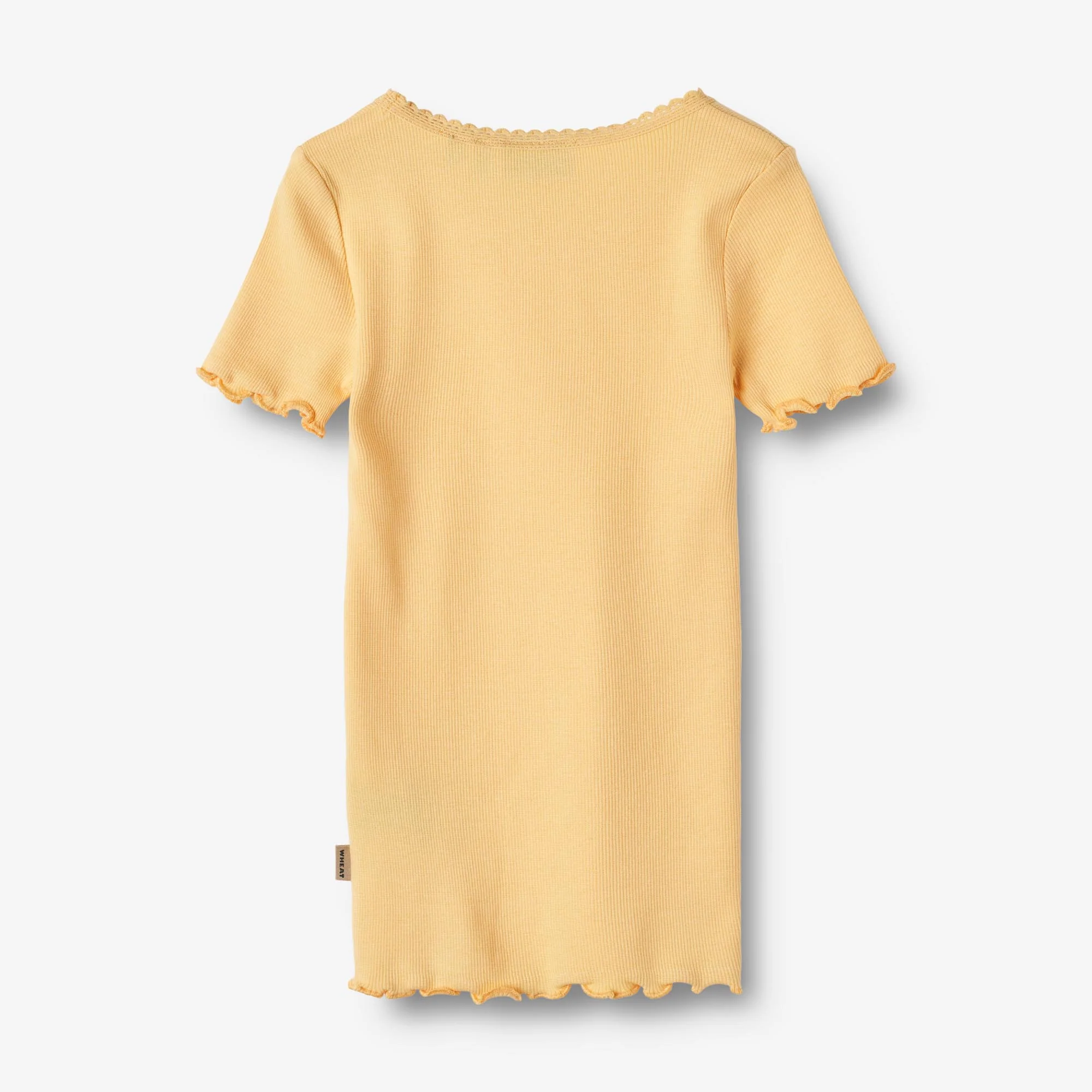 Rib T-Shirt S/S Katie - pale apricot - Image 2