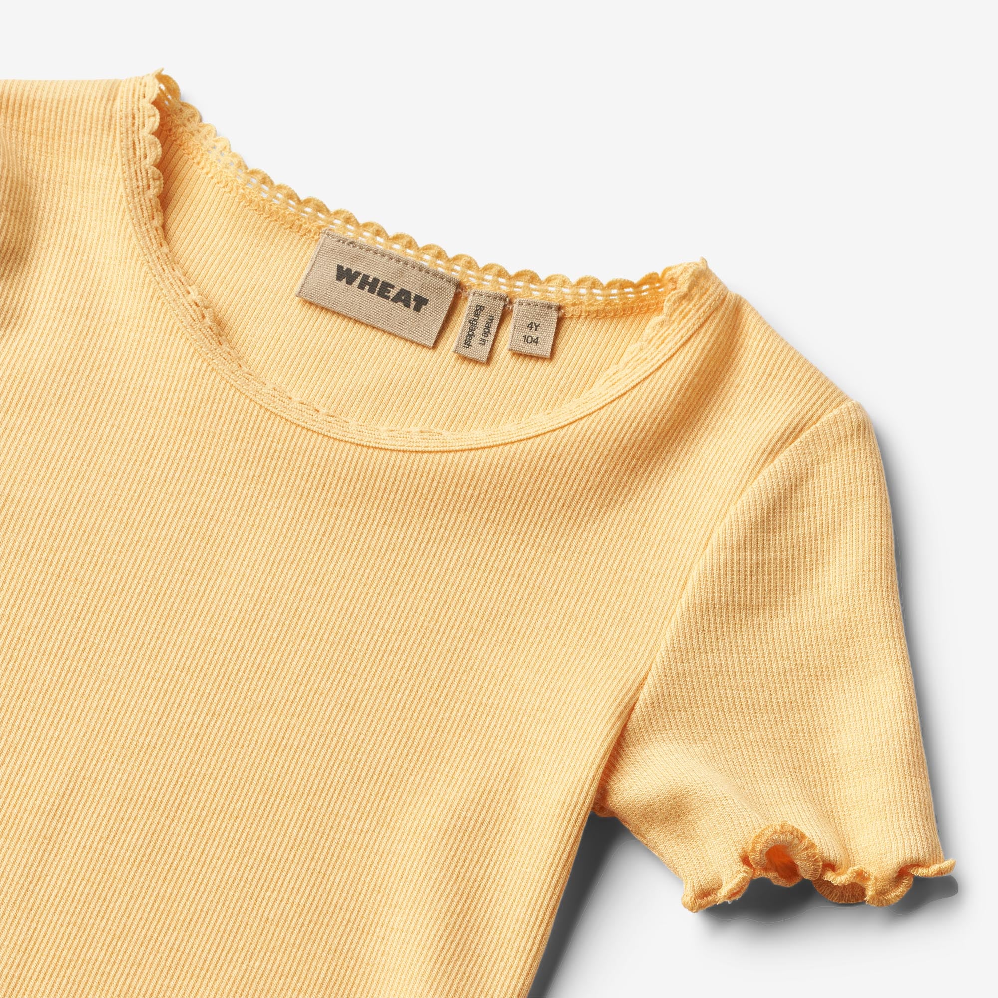 Rib T-Shirt S/S Katie - pale apricot - Image 3