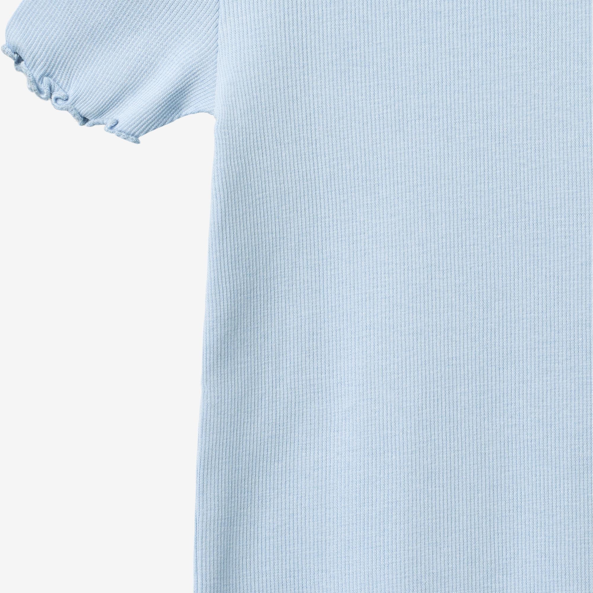 Rib T-shirt S/S Katie - air - Image 3