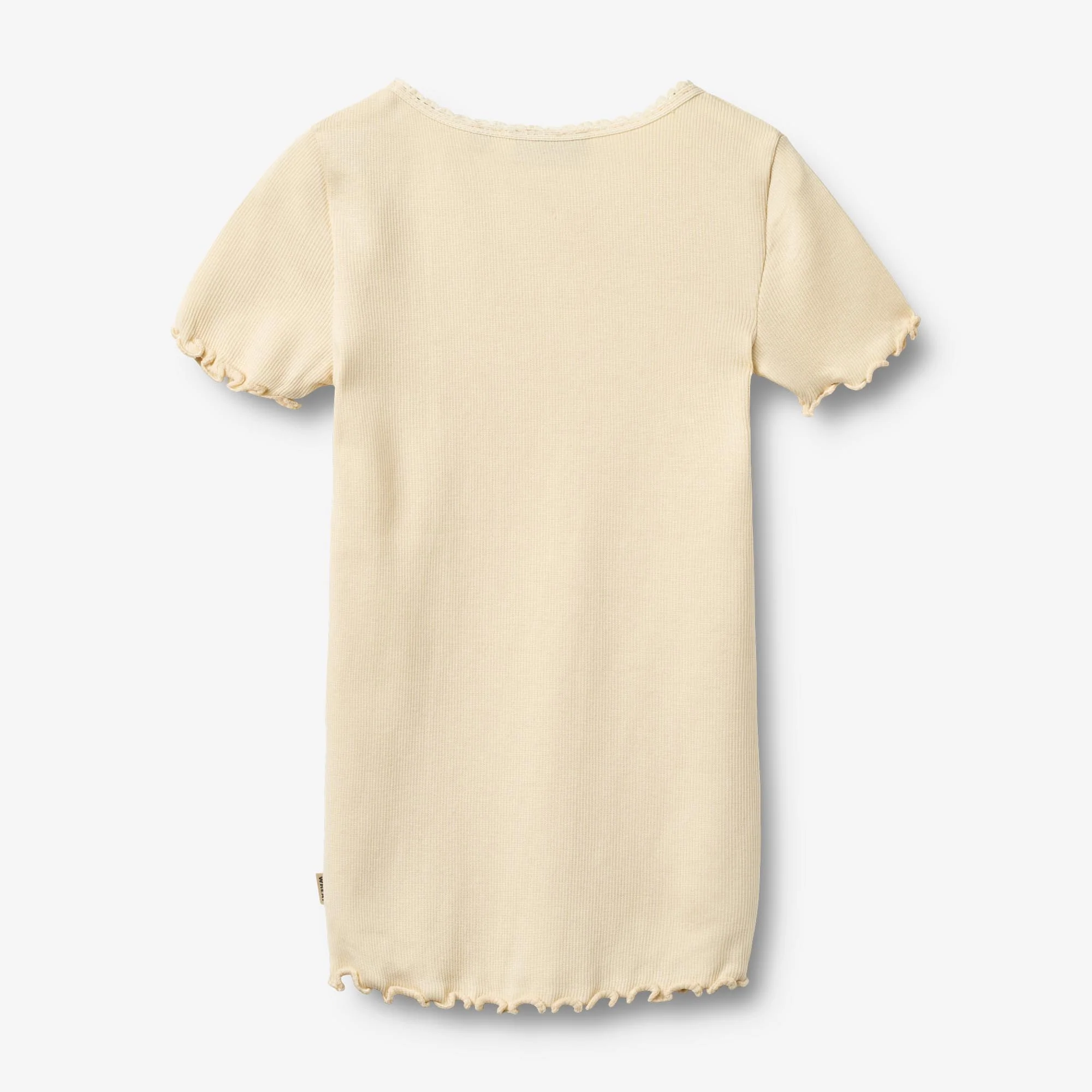 Rib T-shirt S/S Katie - barely apricot - Image 2