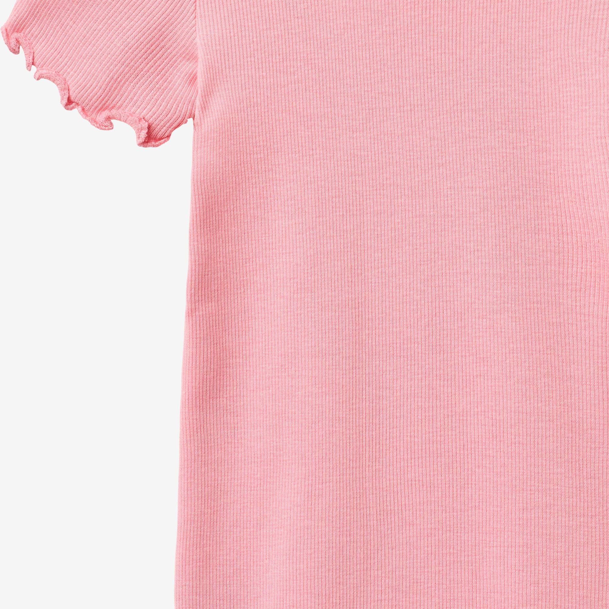 Rib T-shirt S/S Katie - bubblegum - Image 3