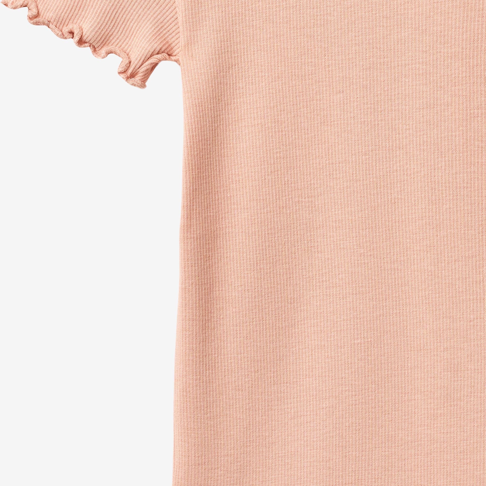 Rib T-shirt S/S Katie - rose cloud - Image 3