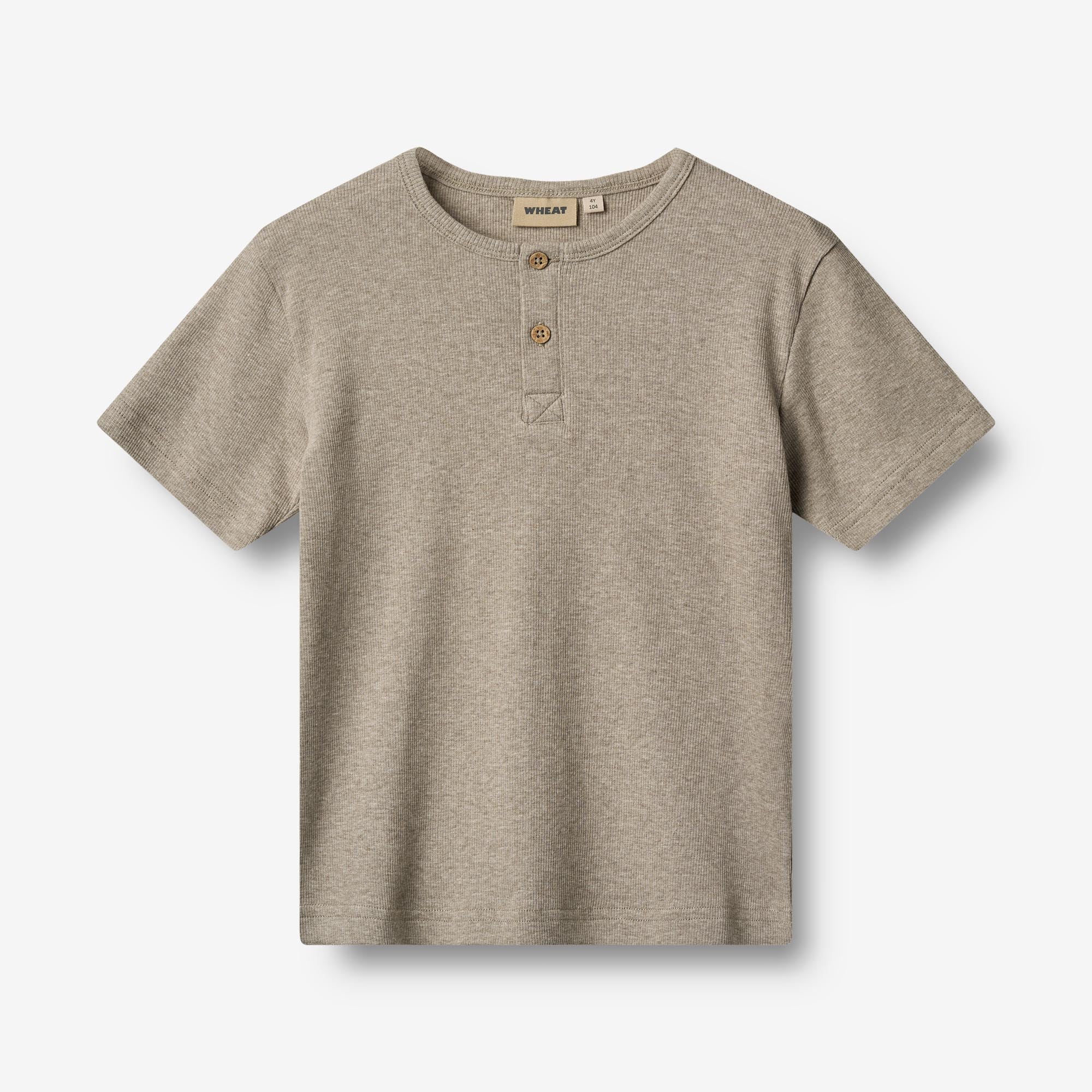 T-shirt S/S Lumi - gravel melange