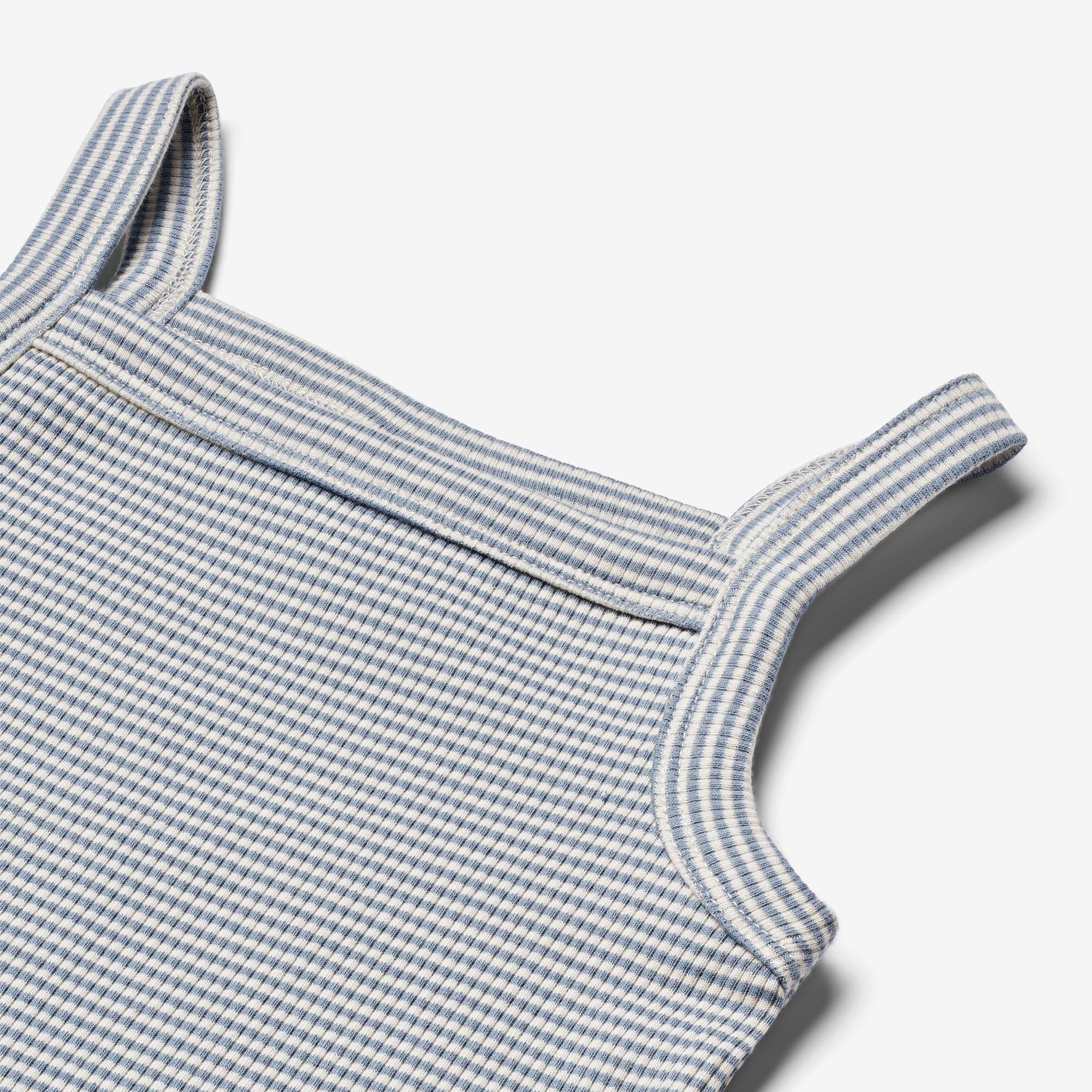 Rib Top Shelly - blue stripe - Image 3