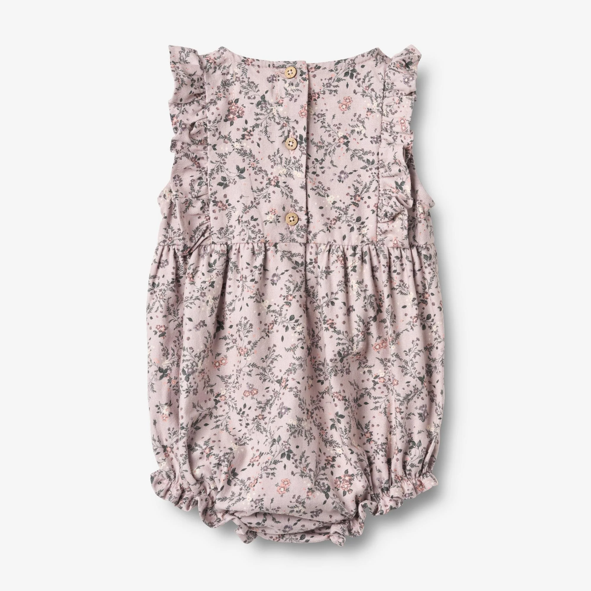 Romper Emmaline - lilac checked flowers - Image 2