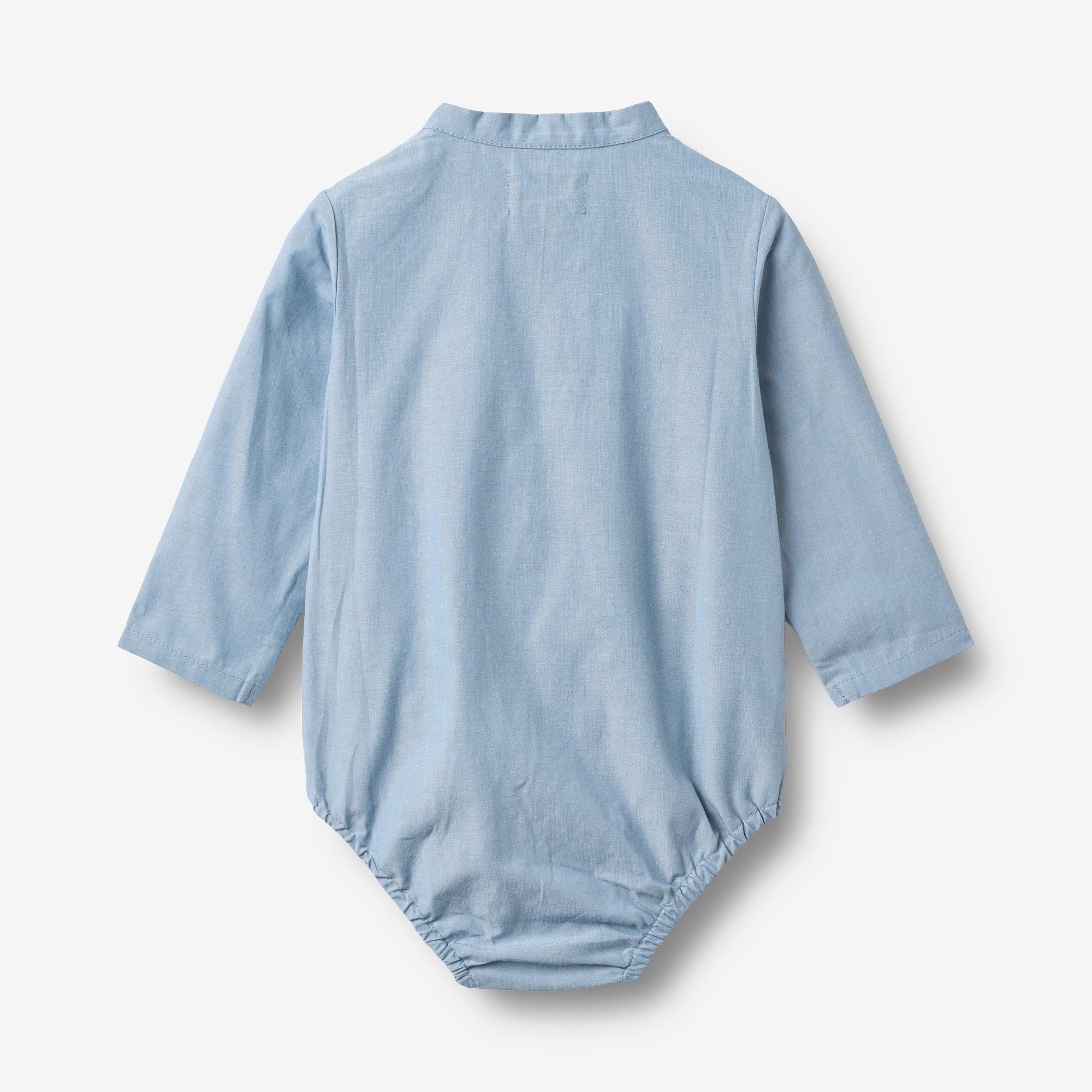Romper Shirt Victor - blue chambrey - Image 2