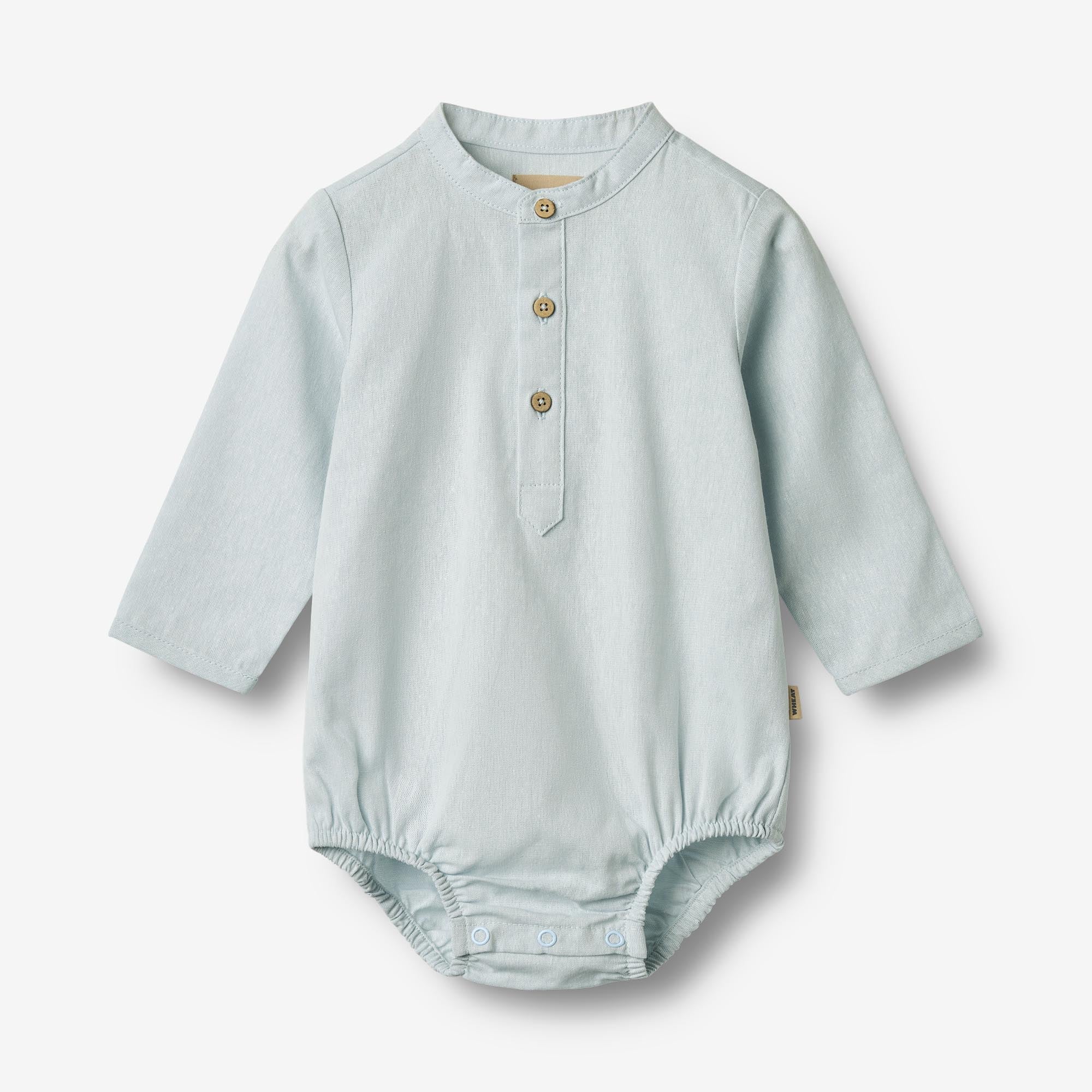 Romper Shirt Victor - light blue chambray