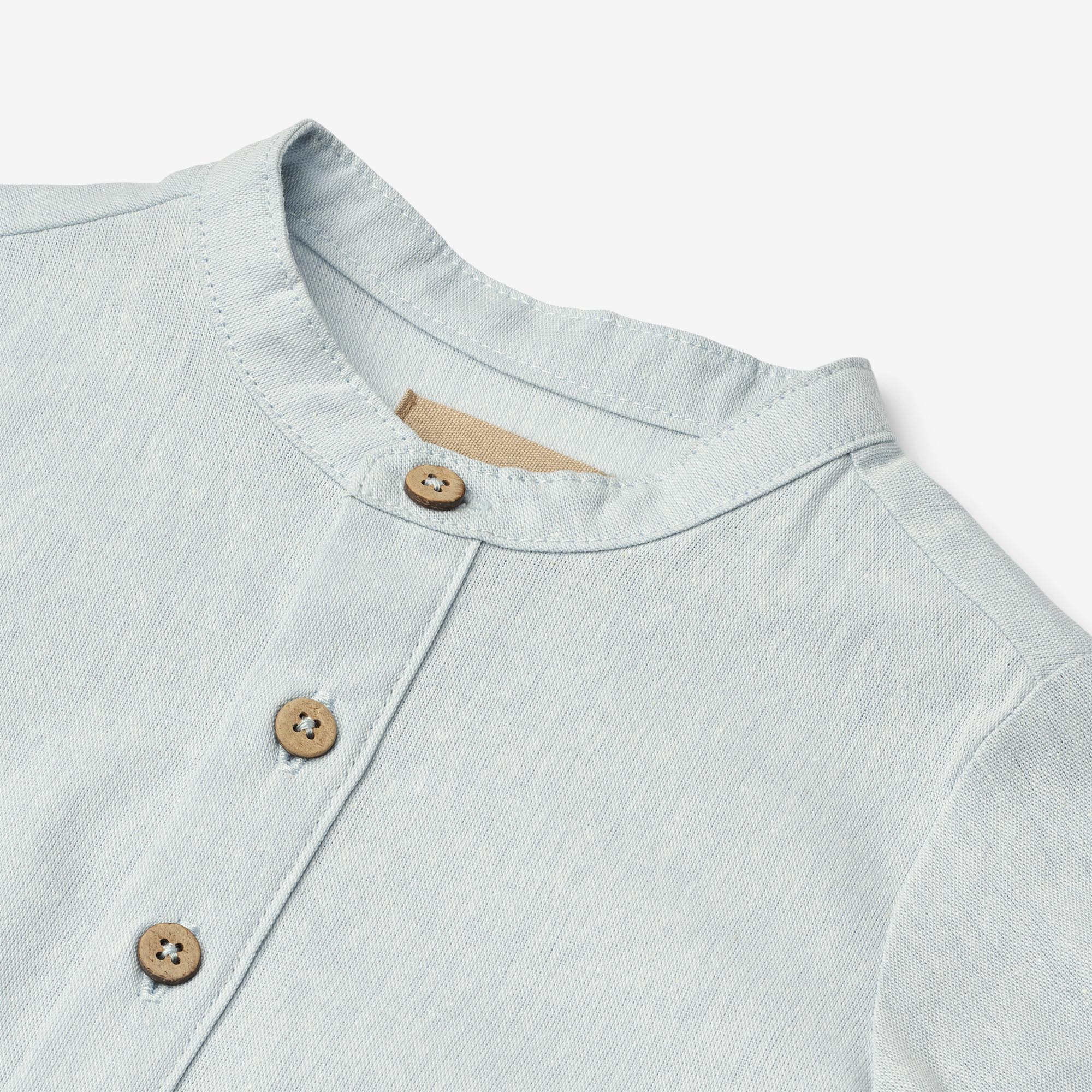 Romper Shirt Victor - light blue chambray - Image 3