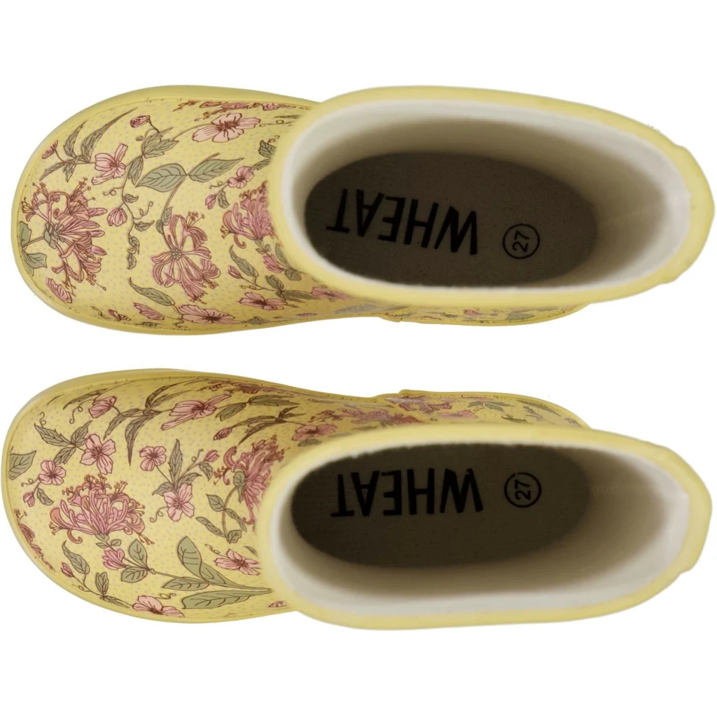 Rubber Boot Alpha print - moonstone flowers - Image 2