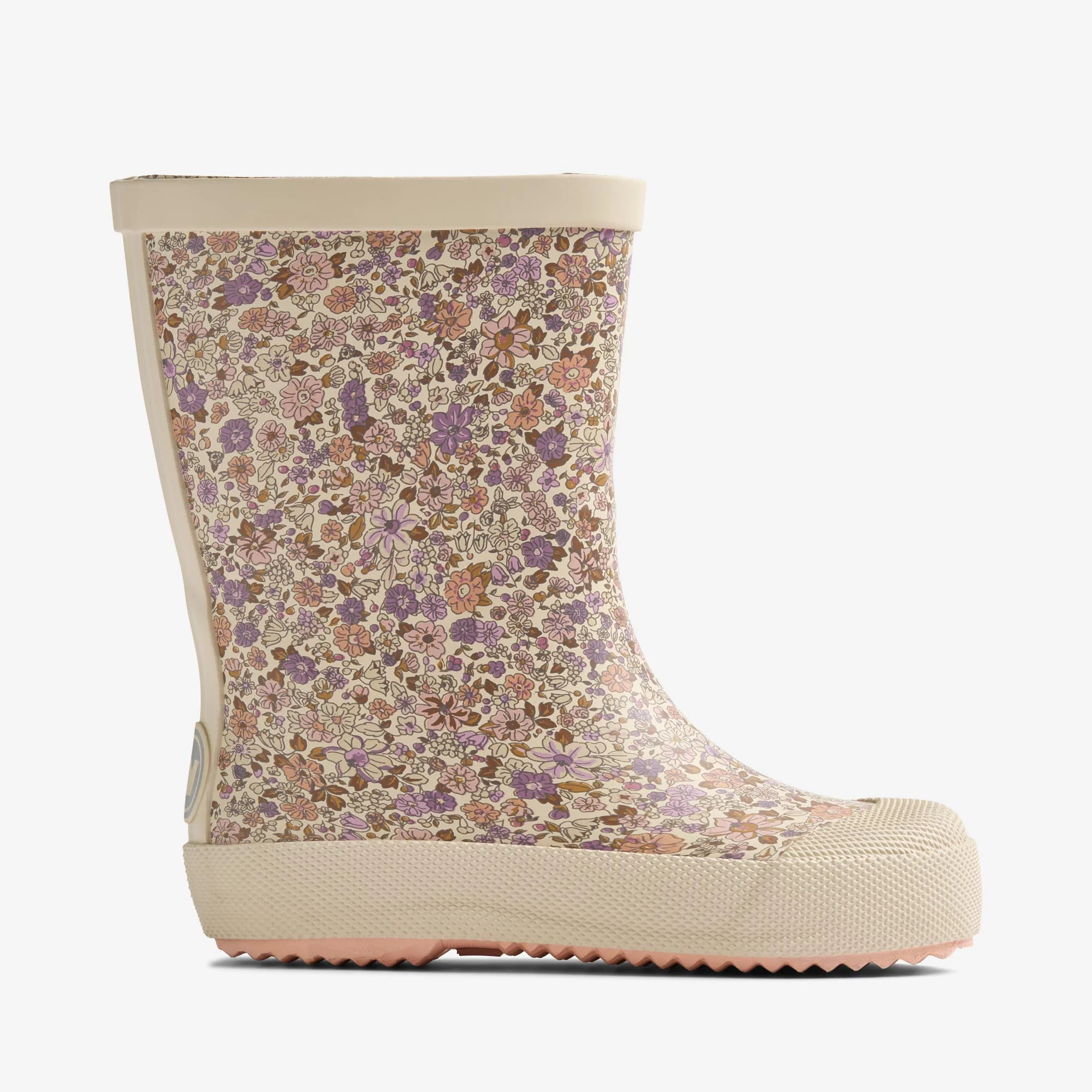Rubber Boot Muddy - lilac flower meadow - Image 2