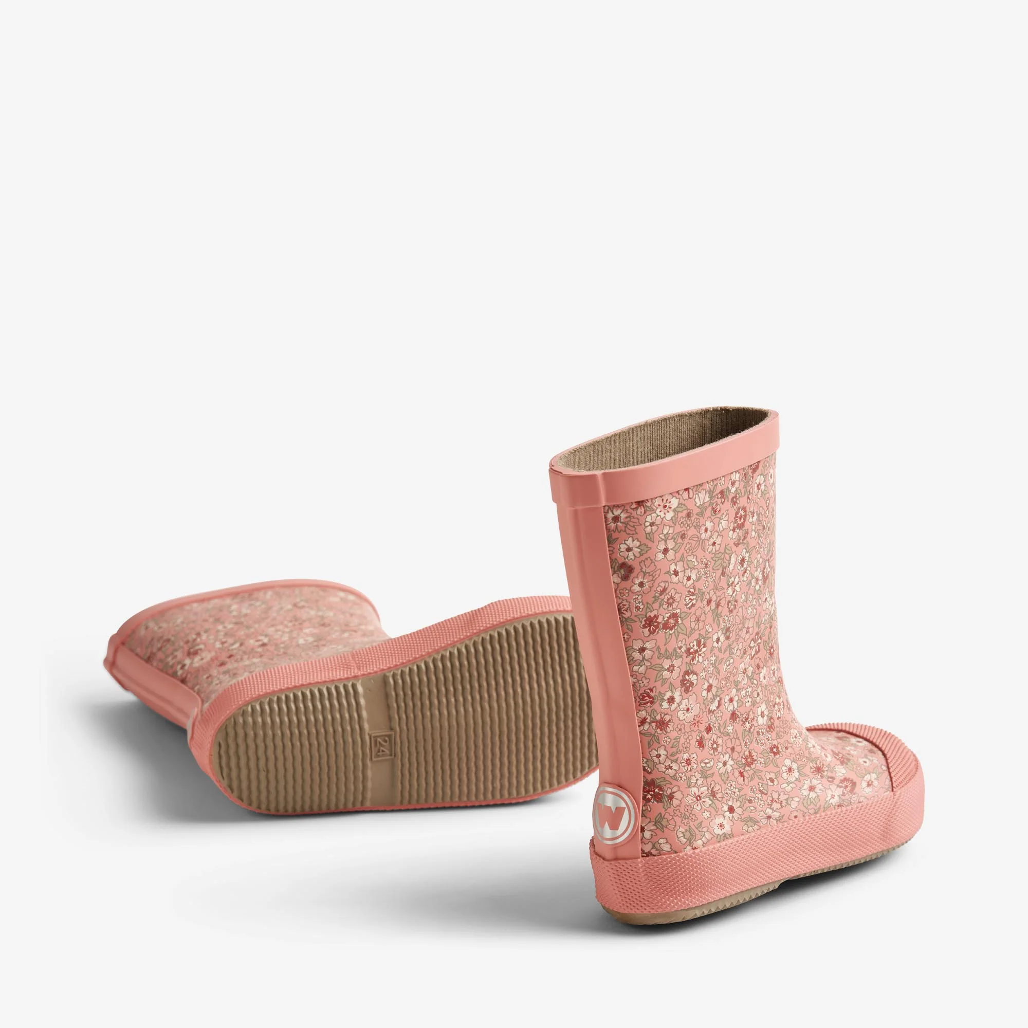 Rubber Boot Print Muddy - rosette flowers - Image 2